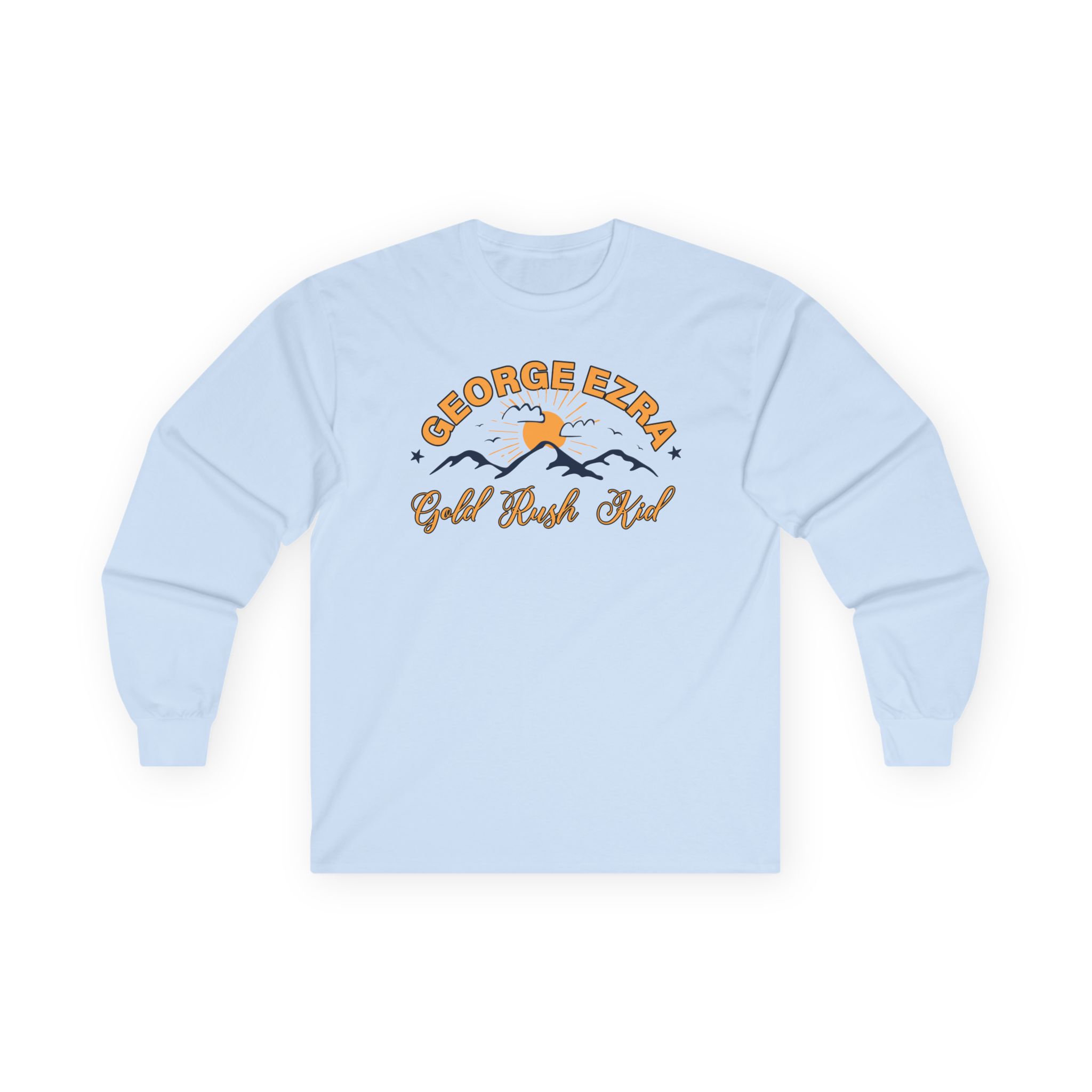 George Ezra Gold Rush Kid Mountains Unisex Ultra Cotton Long Sleeve Tee