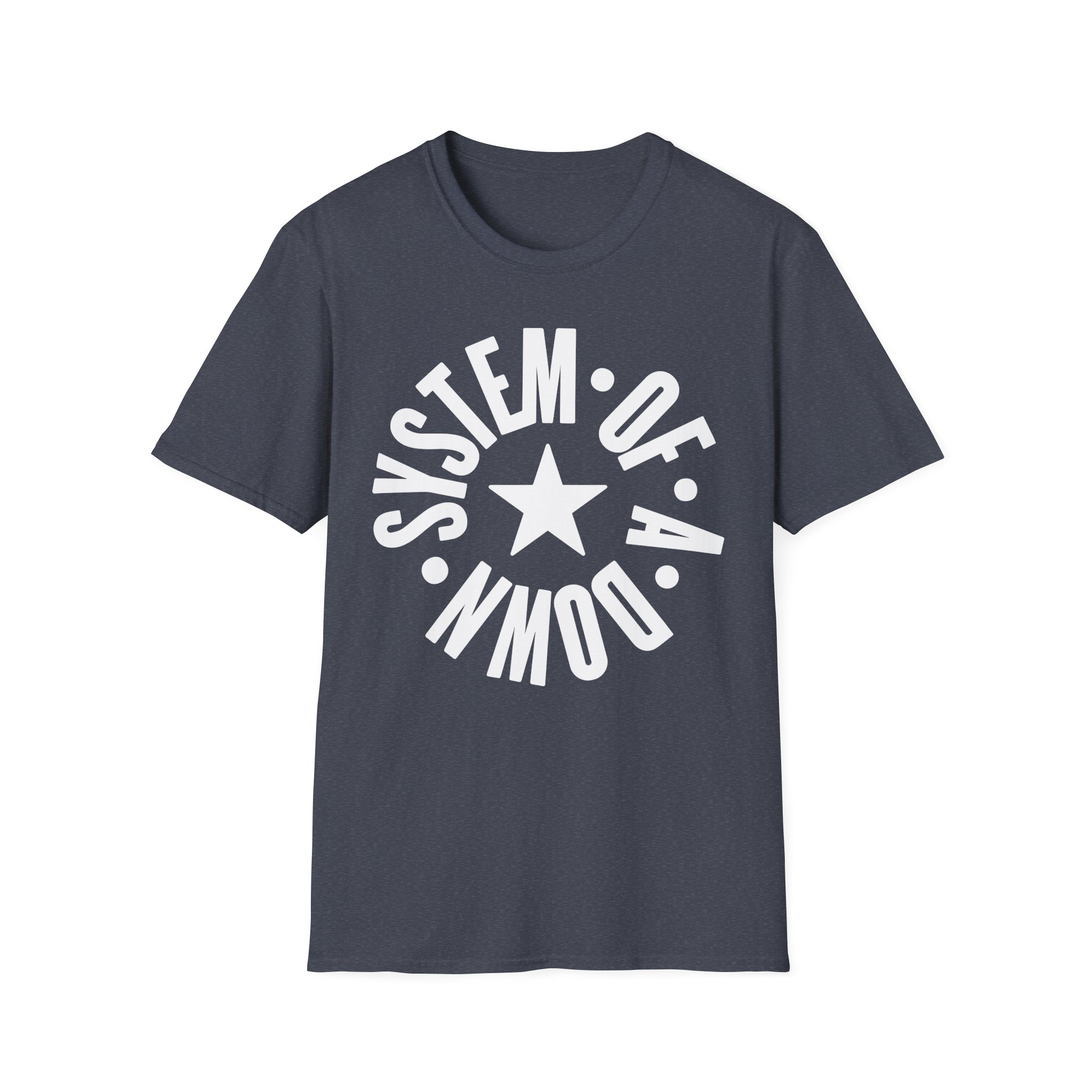 System of a Down Full Circle Logo Kids Unisex Softstyle T-Shirt