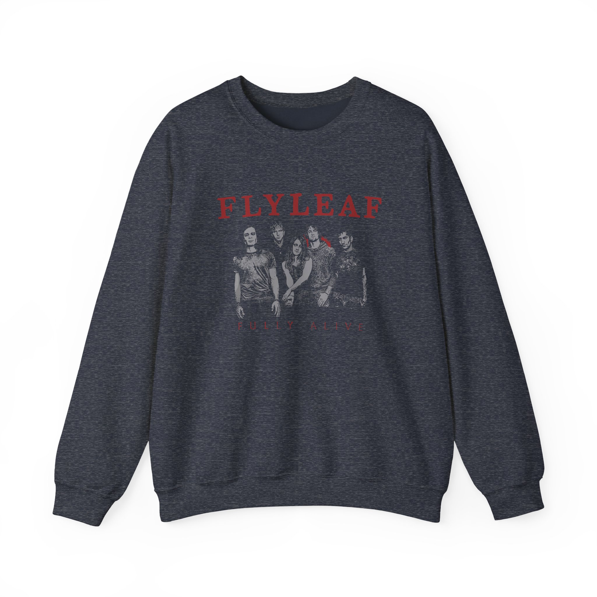 Flyleaf Fully Alive Unisex Heavy Blendâ„¢ Crewneck Sweatshirt