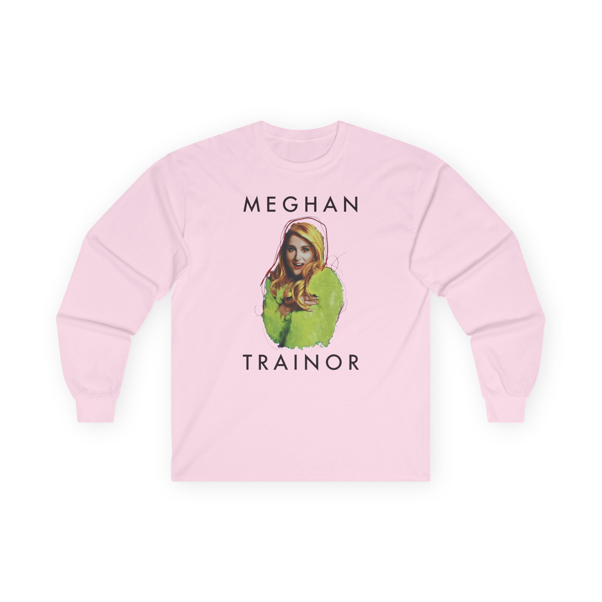 Meghan Trainor Title Pose Turquoise Unisex Ultra Cotton Long Sleeve Tee