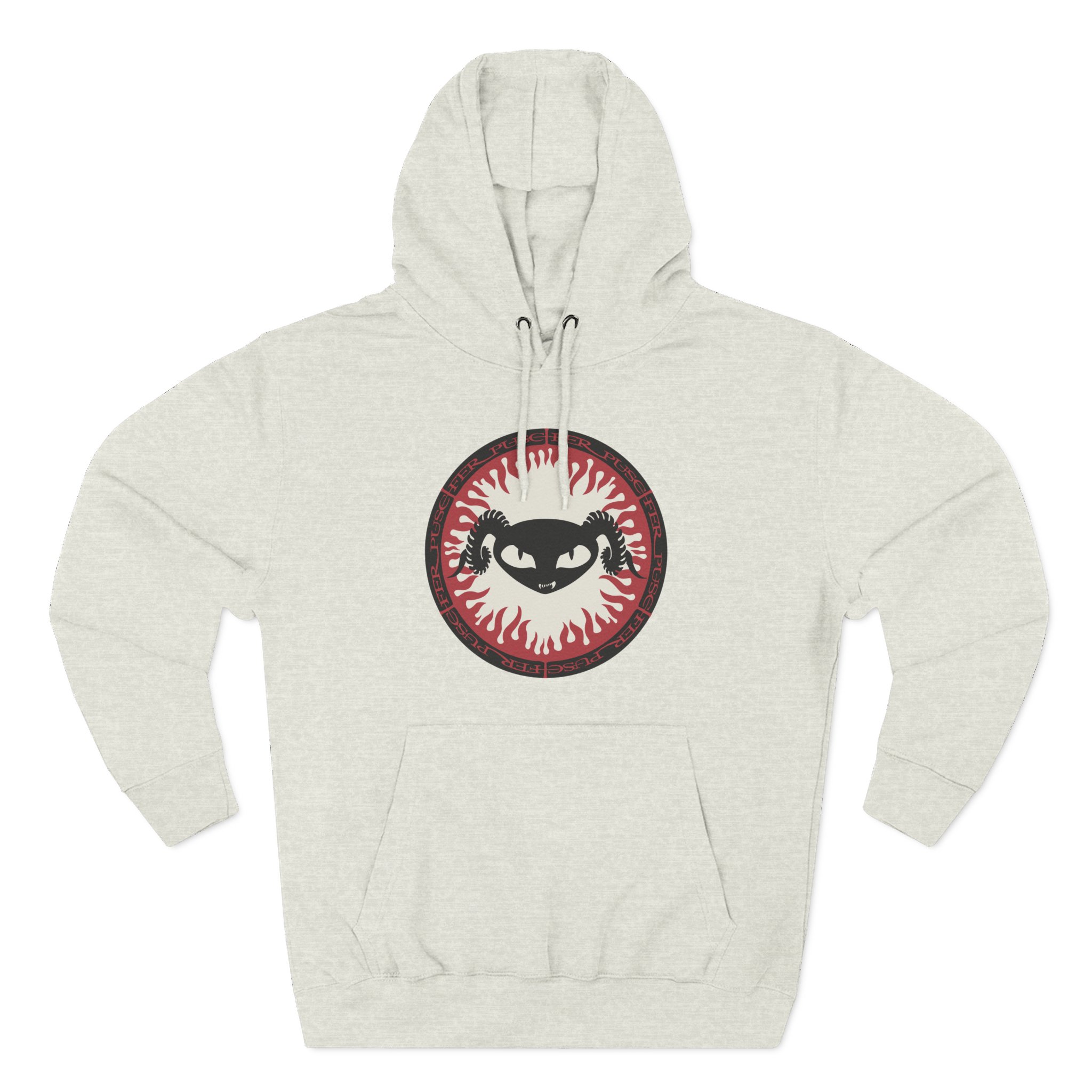 Puscifer Flame Logo Three-Panel Fleece Hoodie