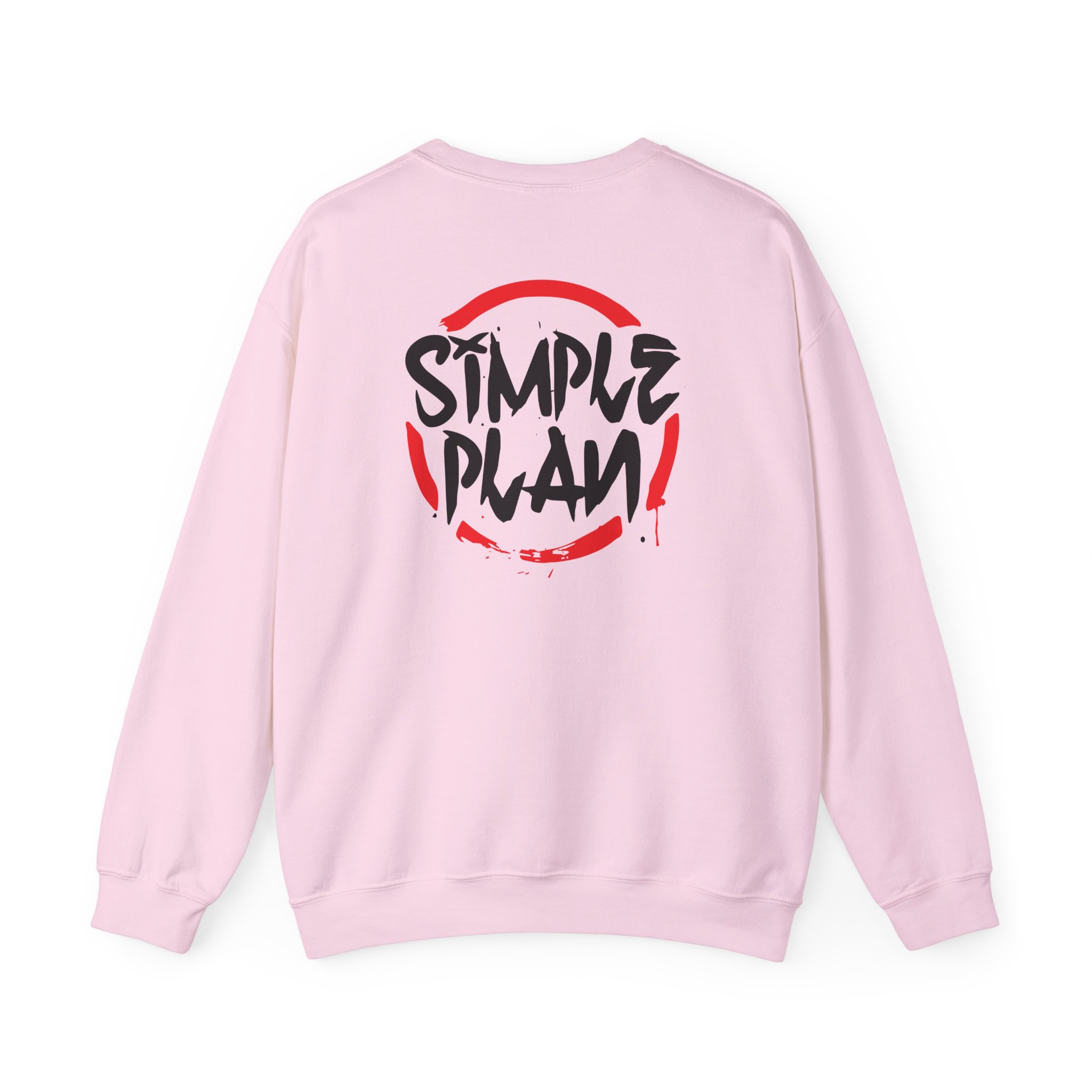 Simple Plan Circle Splat Unisex Heavy Blendâ„¢ Crewneck Sweatshirt
