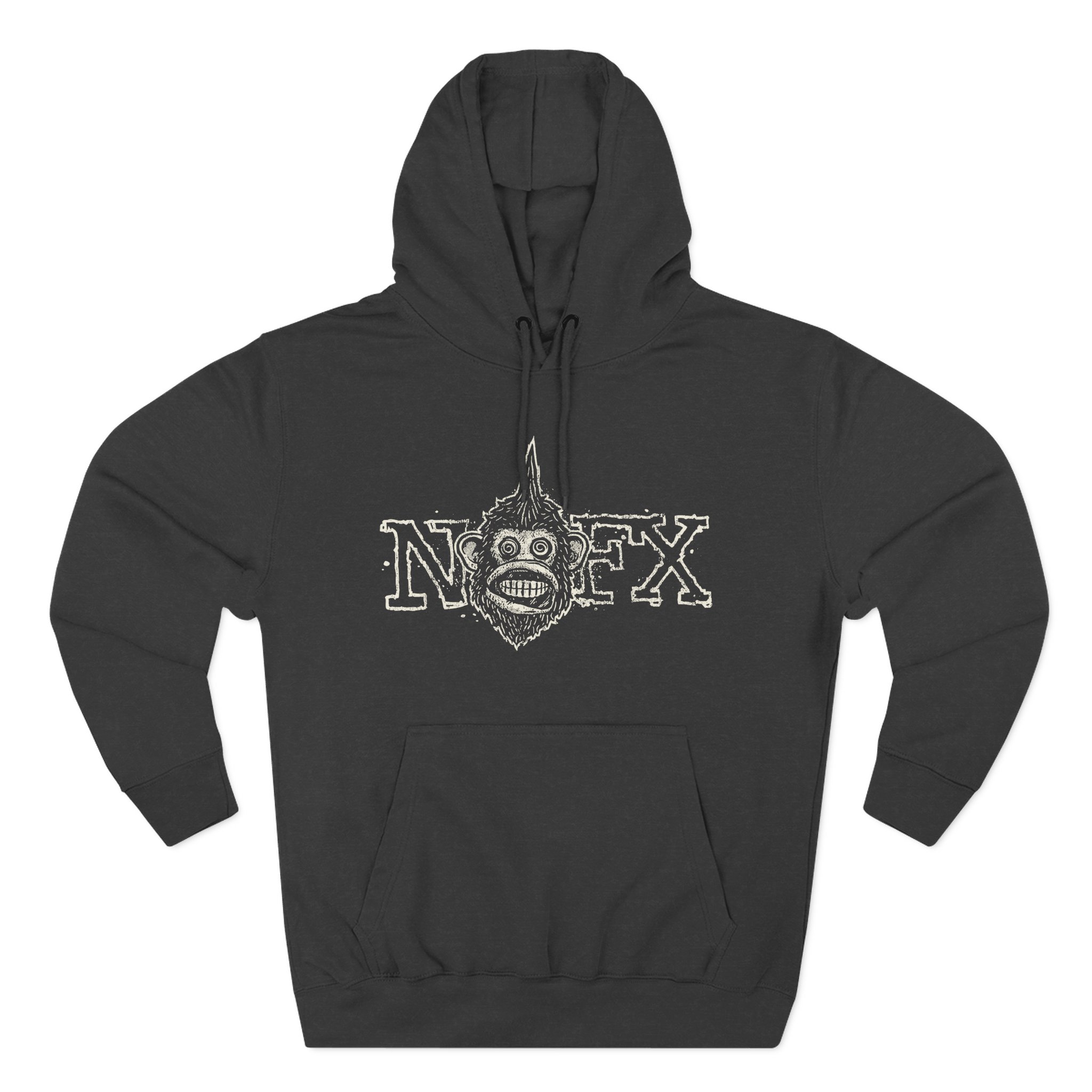 Nofx Chimp Three-Panel Fleece Hoodie