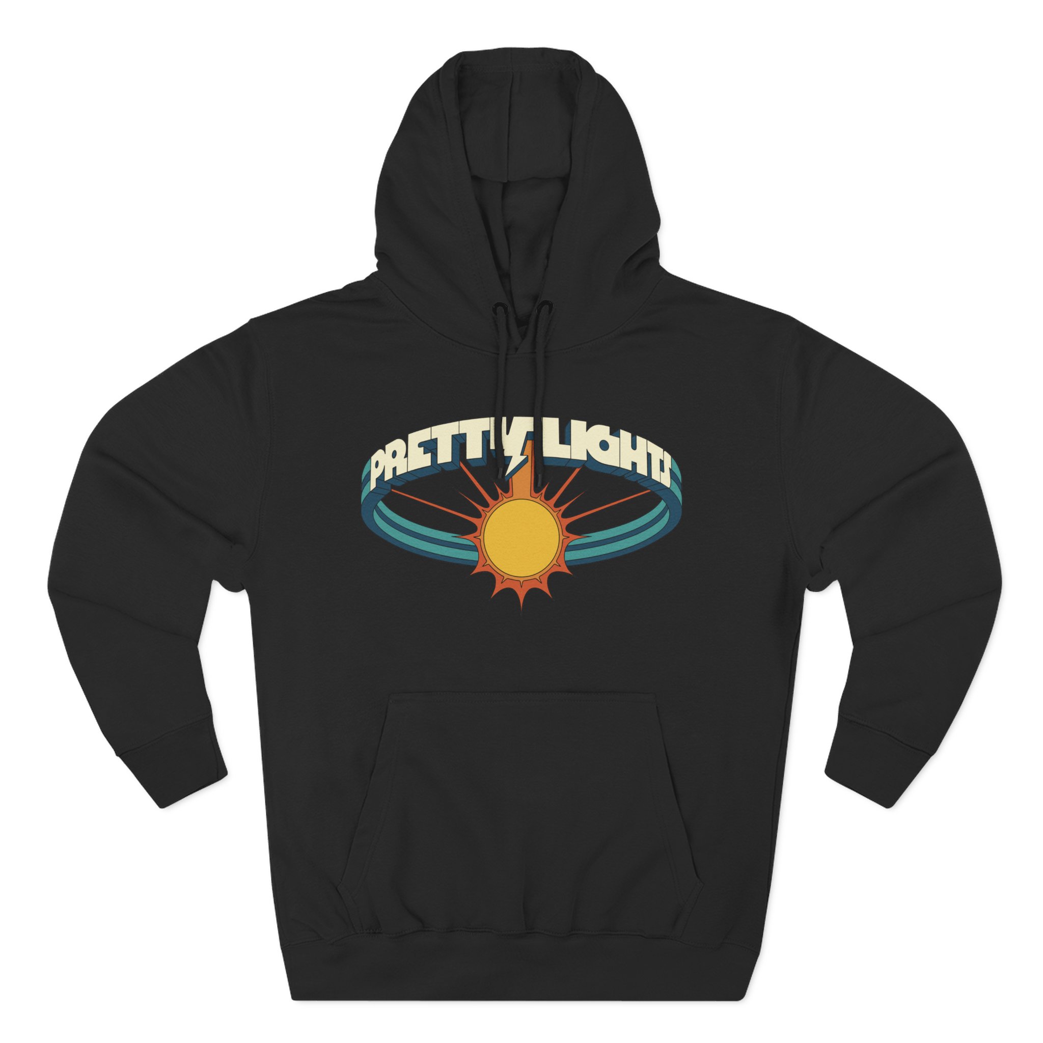Pretty Lights Portal Three-Panel Fleece Hoodie