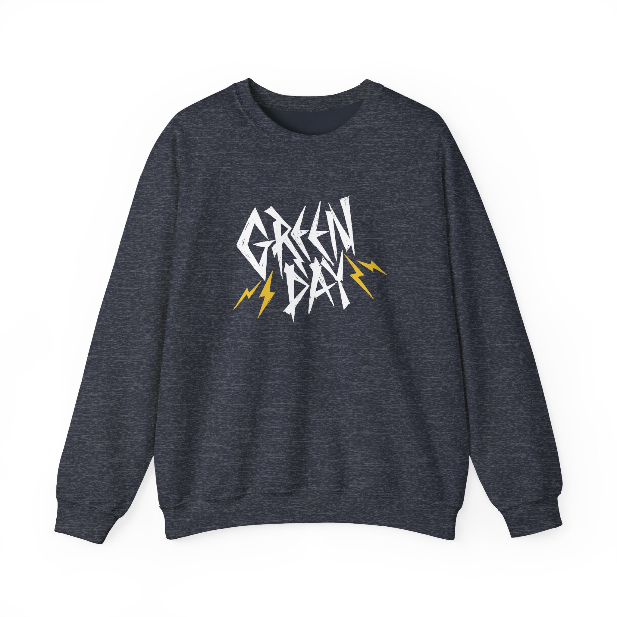 Green Day Bolt Logo Unisex Heavy Blendâ„¢ Crewneck Sweatshirt