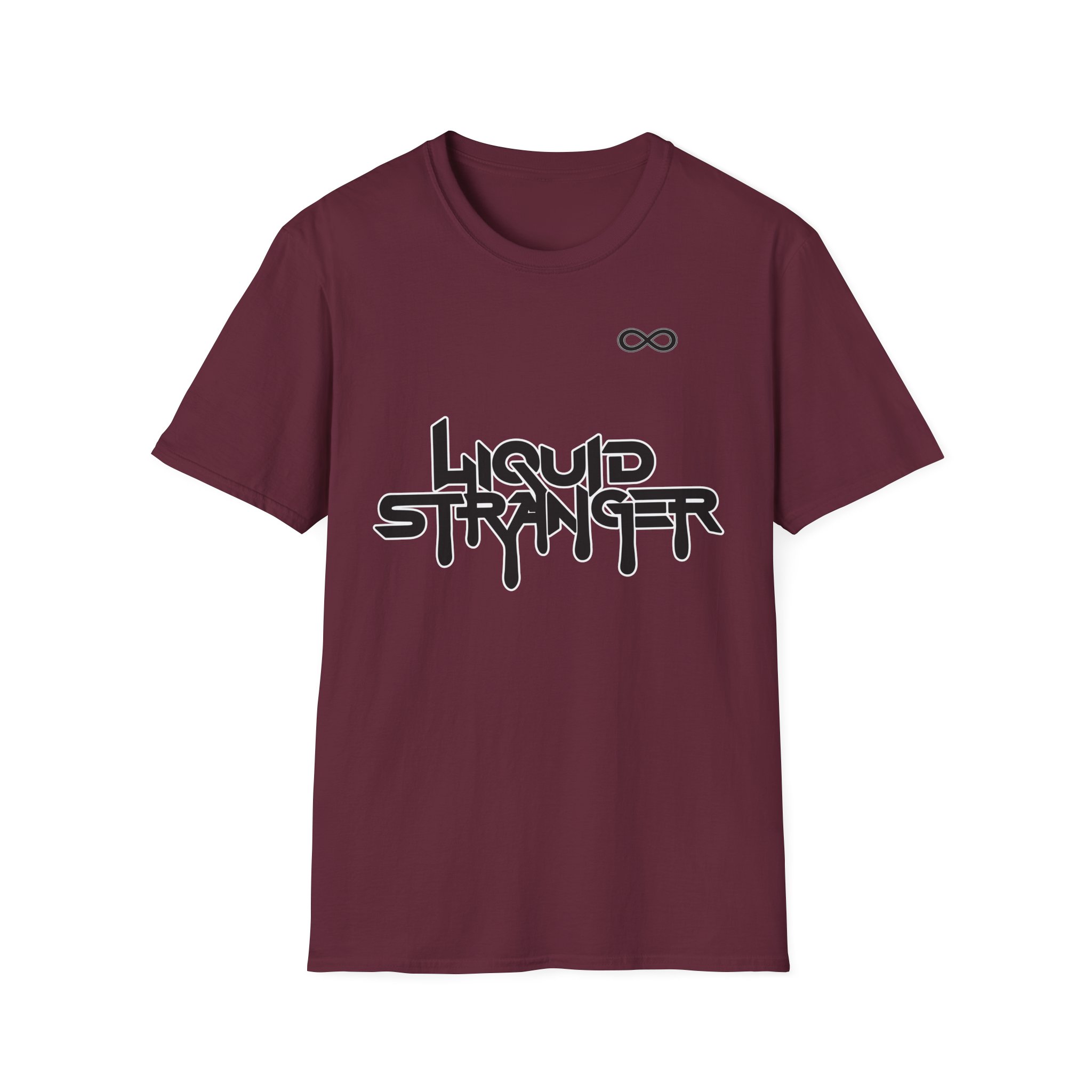 Liquid Stranger Geometric Unisex Softstyle T-Shirt