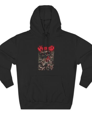 Aborted Godmachine V2 Three-Panel Fleece Hoodie