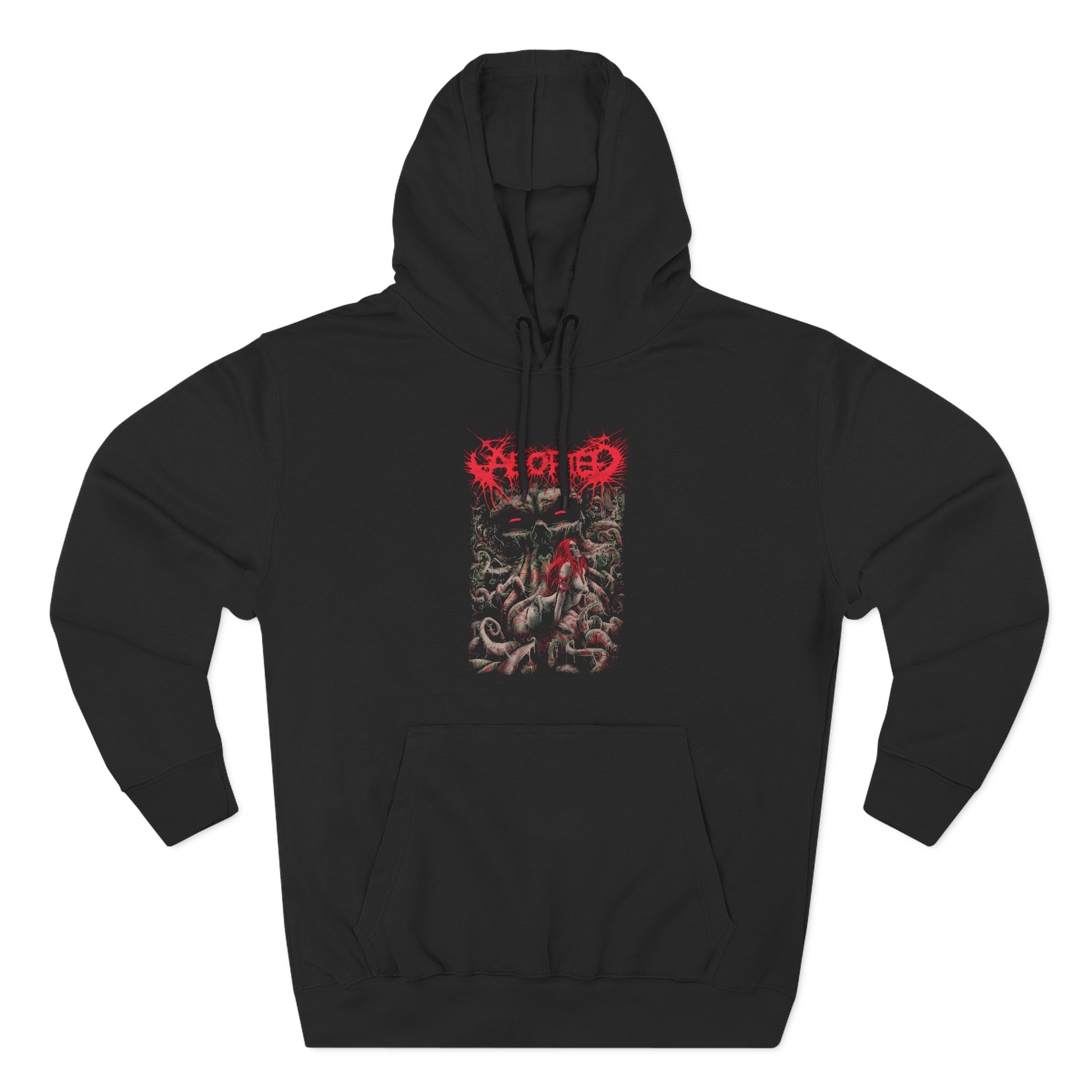 Aborted Godmachine V2 Three-Panel Fleece Hoodie
