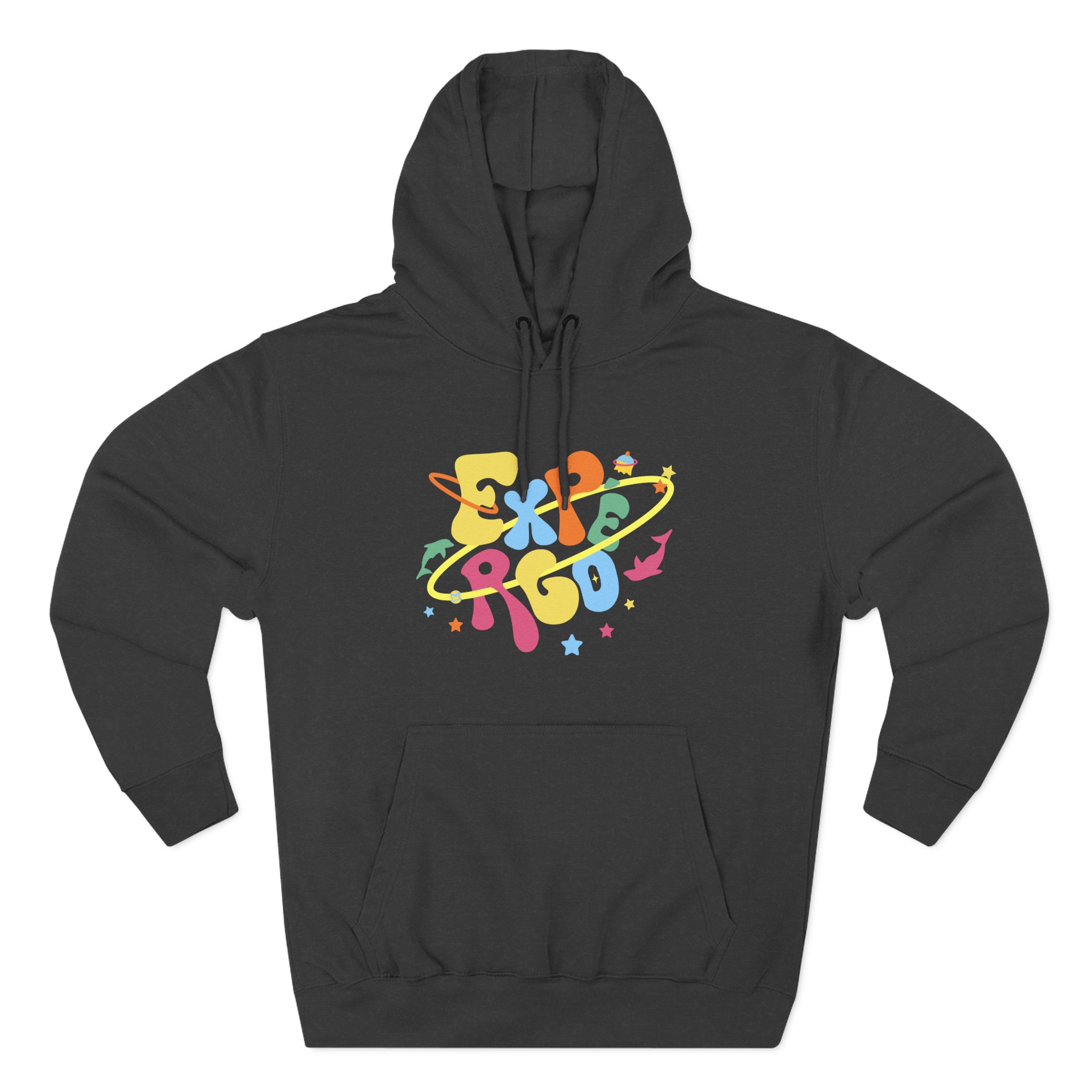 Nmixx Three-Panel Fleece Hoodie