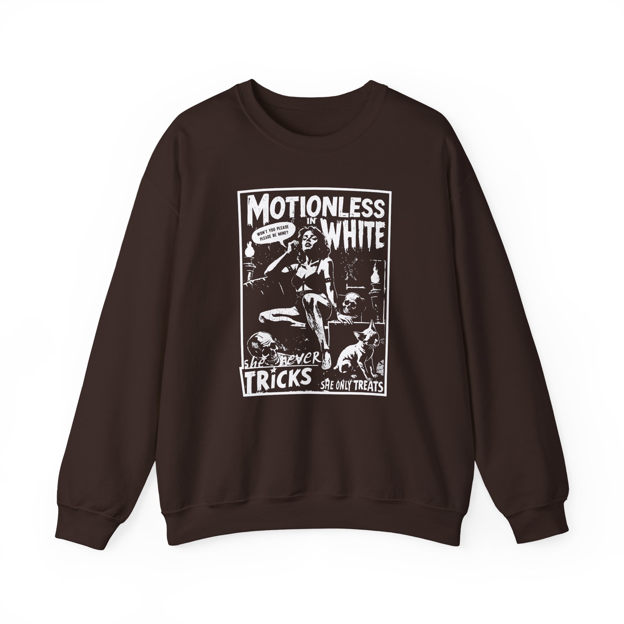 Motionless in White Tricks and Treats Unisex Heavy Blendâ„¢ Crewneck Sweatshirt