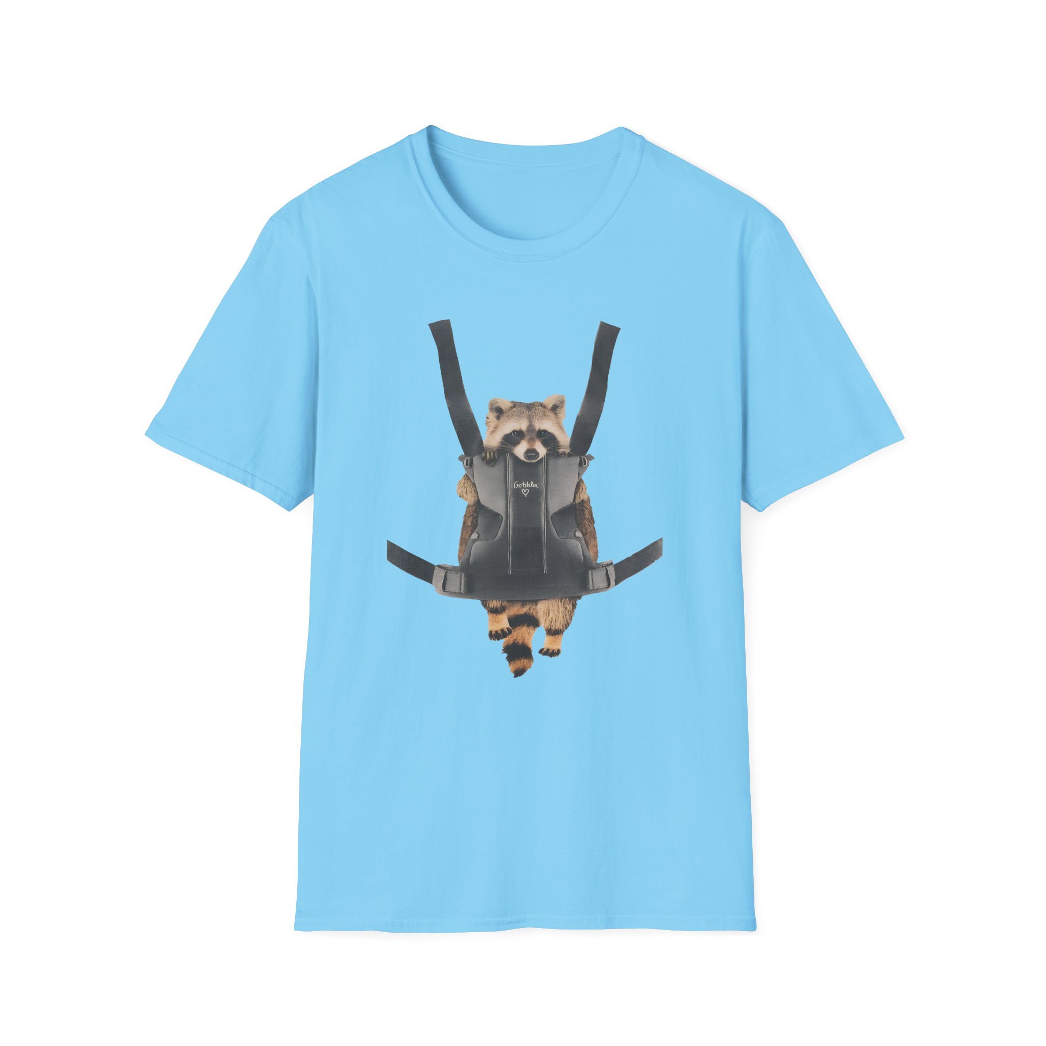 William Osman Raccoon Unisex Softstyle T-Shirt