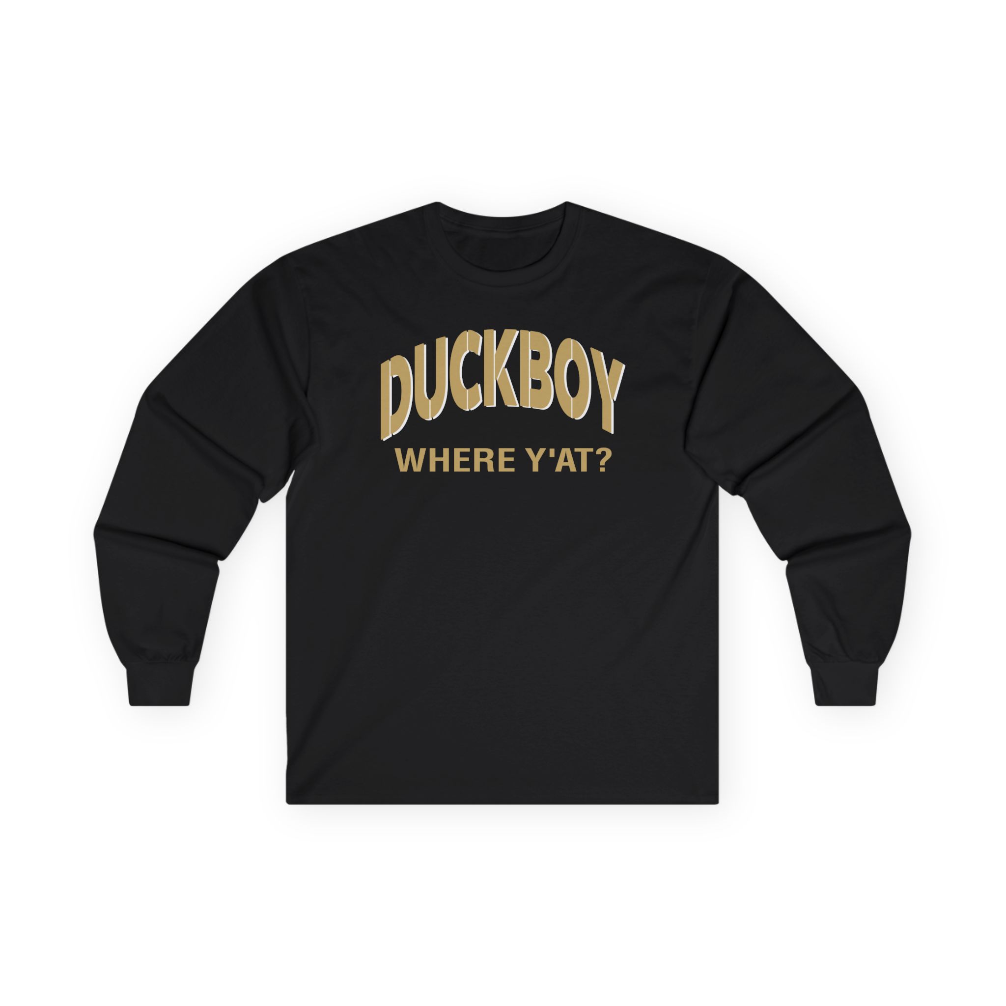 Duckboy Unisex Ultra Cotton Long Sleeve Tee