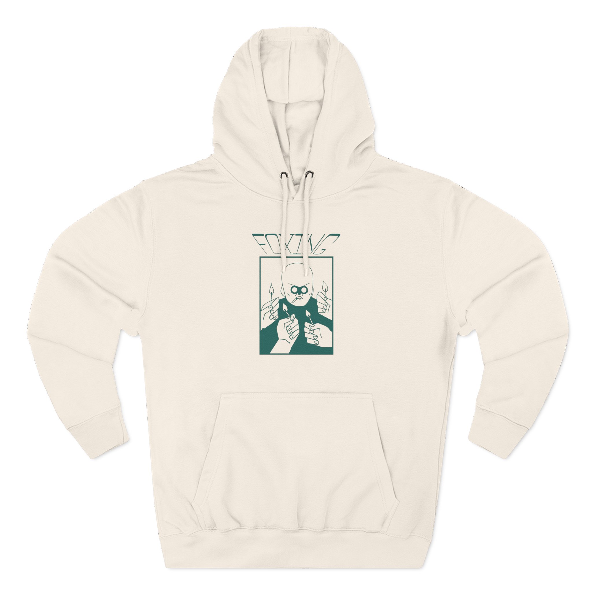 Foxing Cigman Three-Panel Fleece Hoodie
