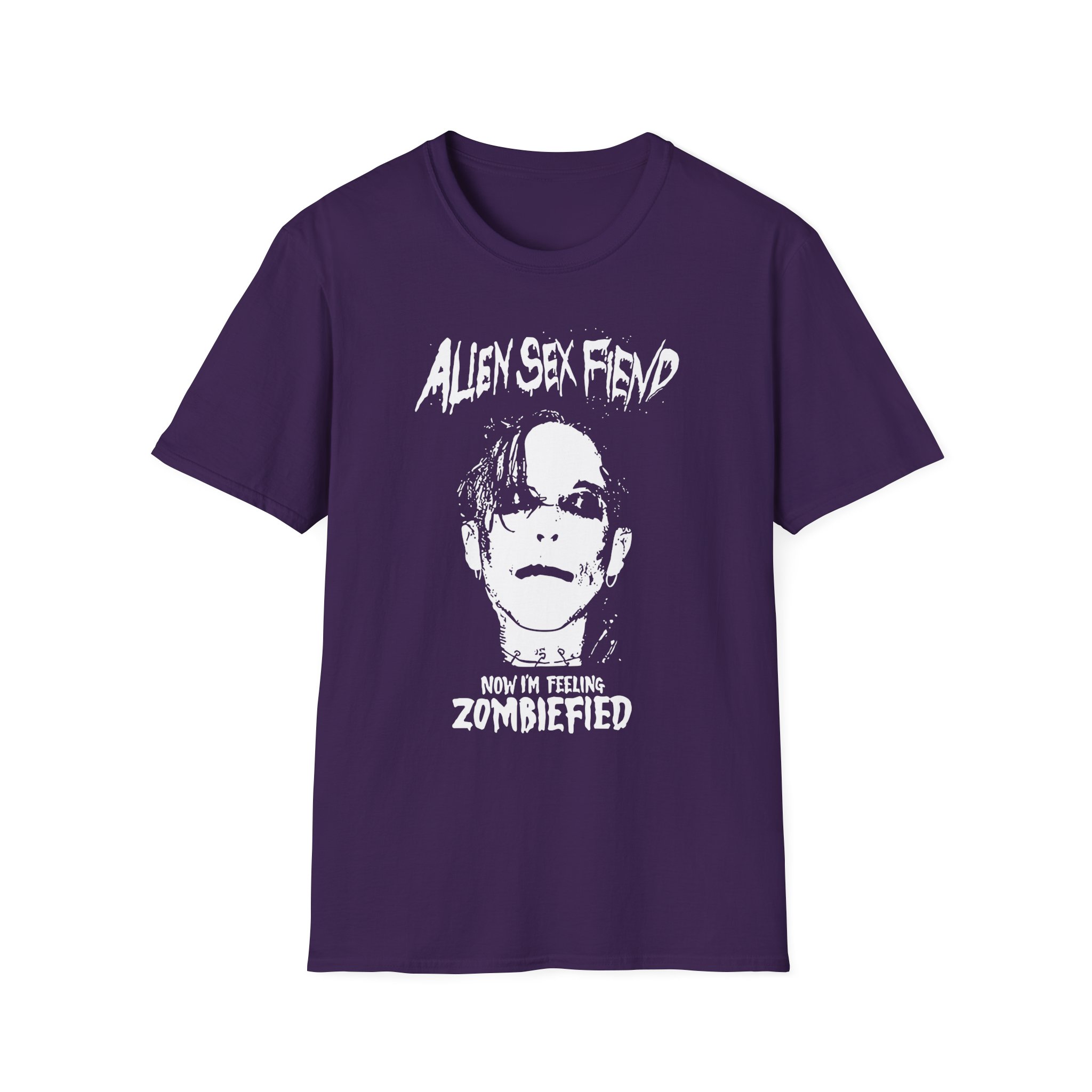 Alien Sex Fiend Zombiefied Unisex Softstyle T-Shirt