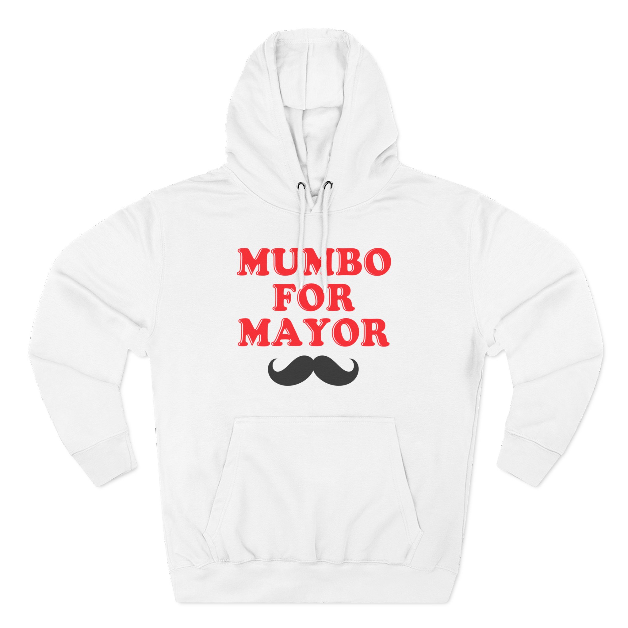 Mumbo Jumbo Mumbo for Mayor Three-Panel Fleece Hoodie