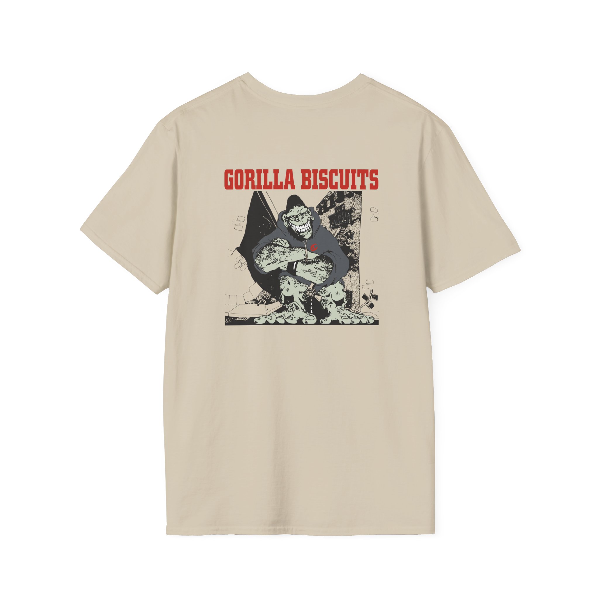Gorilla Biscuits Hold Your Ground Unisex Softstyle T-Shirt
