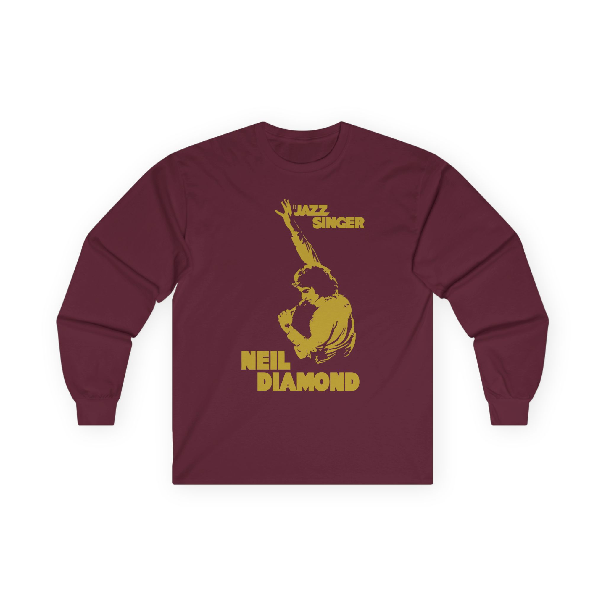 Neil Diamond Jazz Singer Unisex Ultra Cotton Long Sleeve Tee