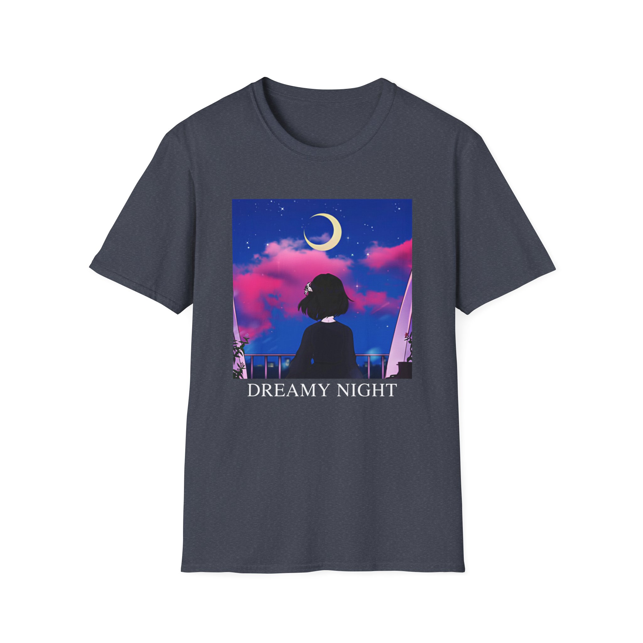 Lilypichu Dreamy Night Unisex Softstyle T-Shirt