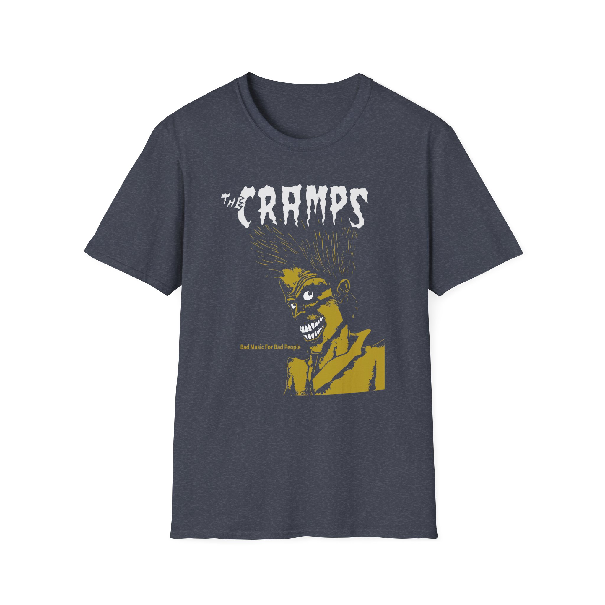The Cramps Bad Music for Bad People Unisex Softstyle T-Shirt