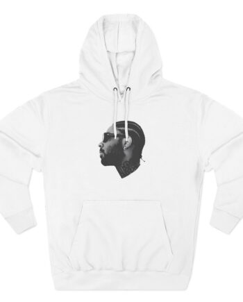 Faiyaz Brent Side Face Three-Panel Fleece Hoodie