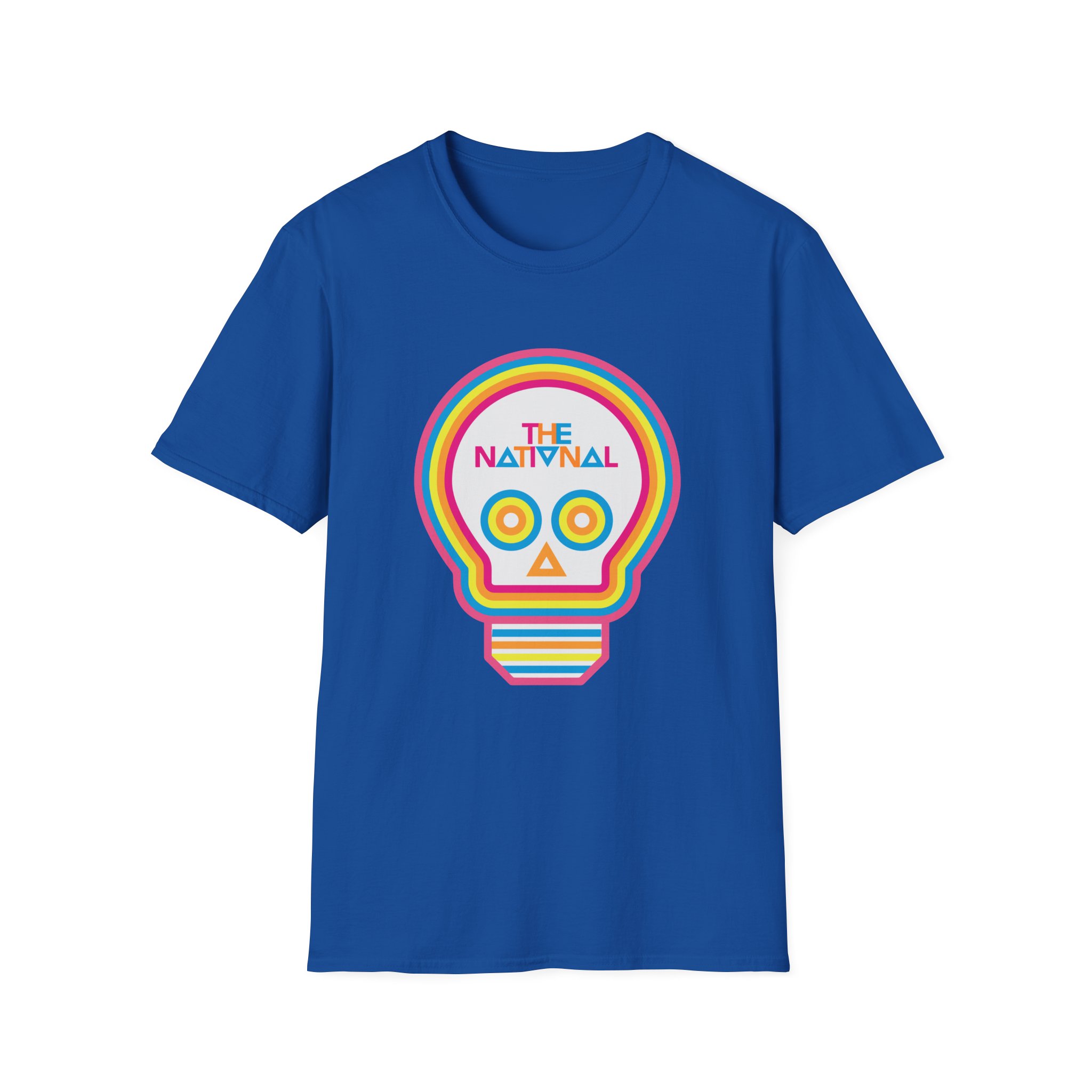 The National Lightbulb Skull Unisex Softstyle T-shirt