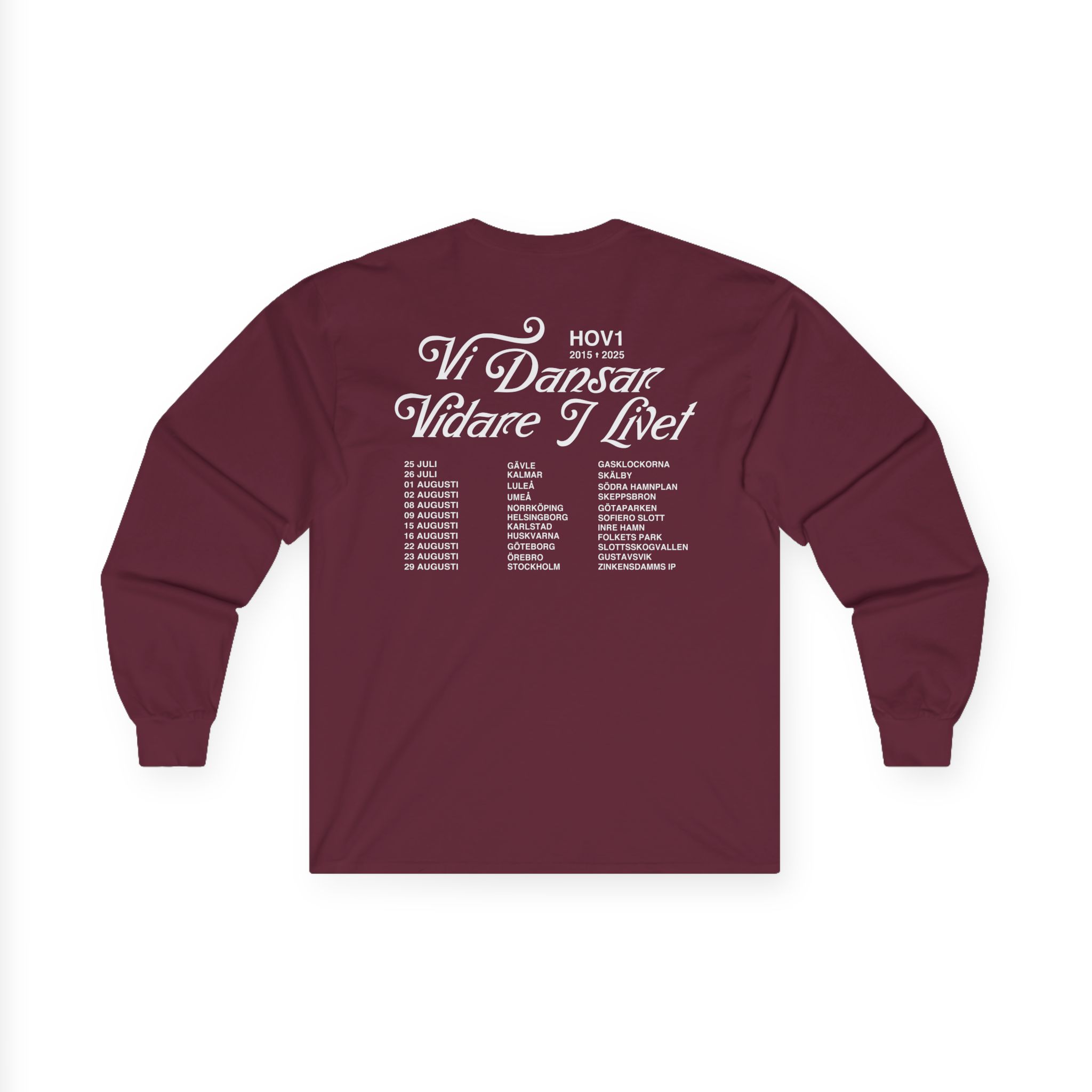 Hov1 Tour 2025 Unisex Ultra Cotton Long Sleeve Tee