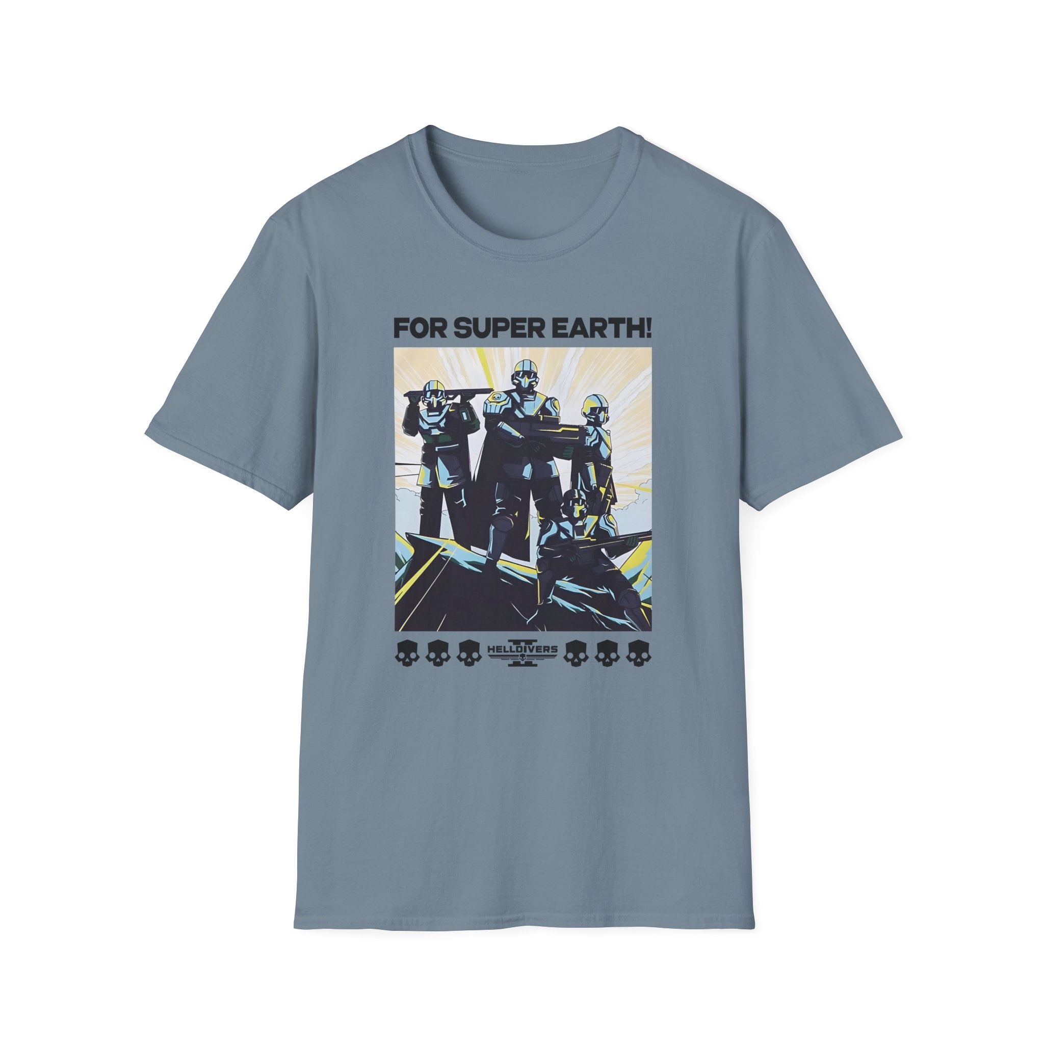 Helldivers for Democracy Unisex Softstyle T-Shirt