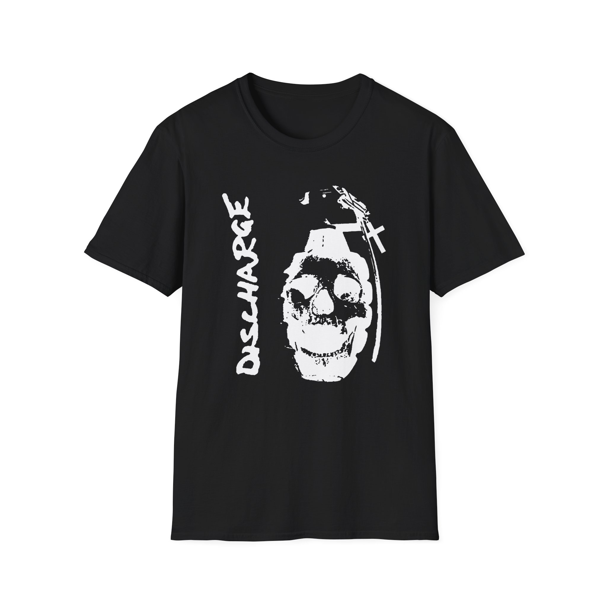 Discharge Grenade Unisex Softstyle T-Shirt