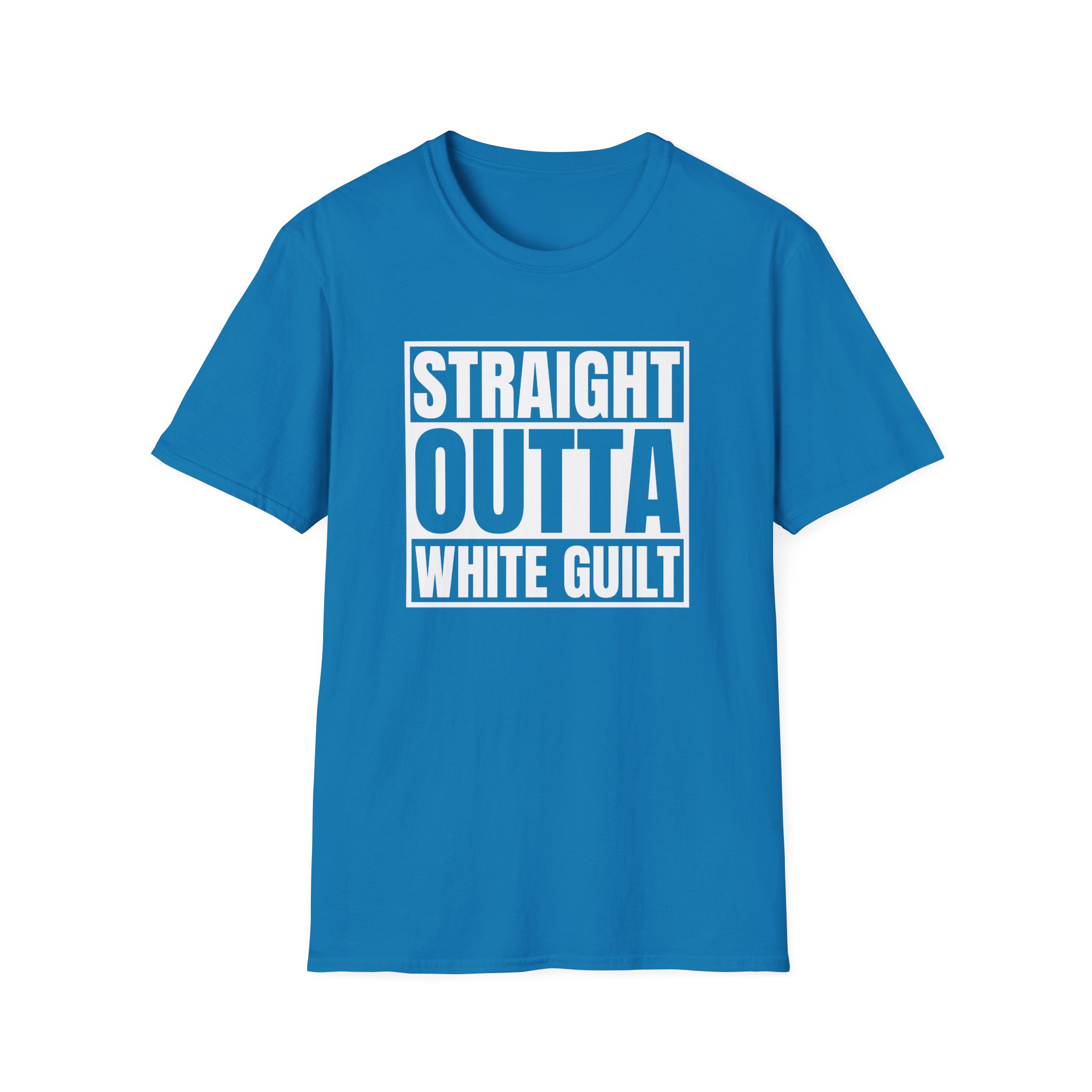Upchurch Straight Outta White Guilt Unisex Softstyle T-Shirt