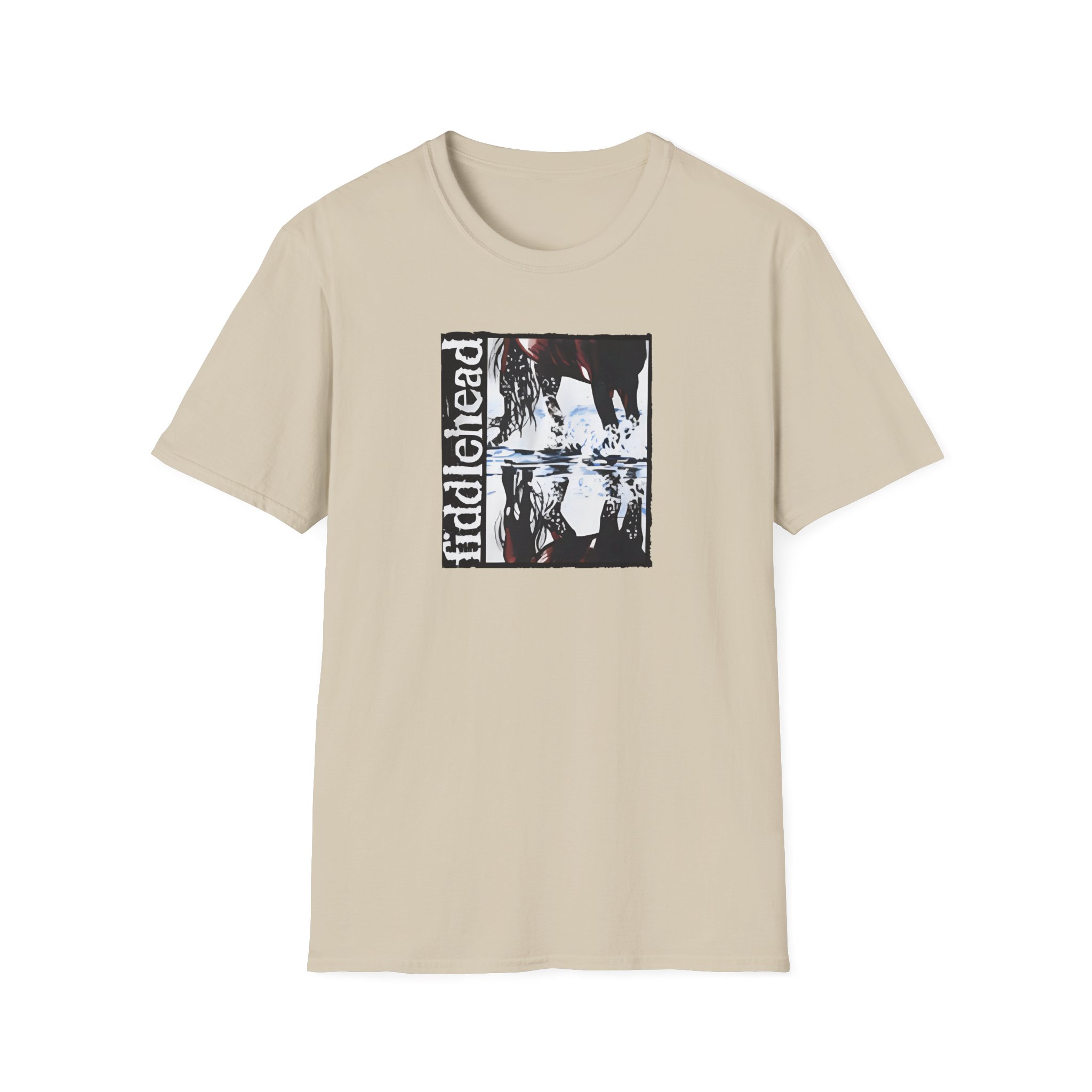 Fiddlehead Horse Unisex Softstyle T-Shirt