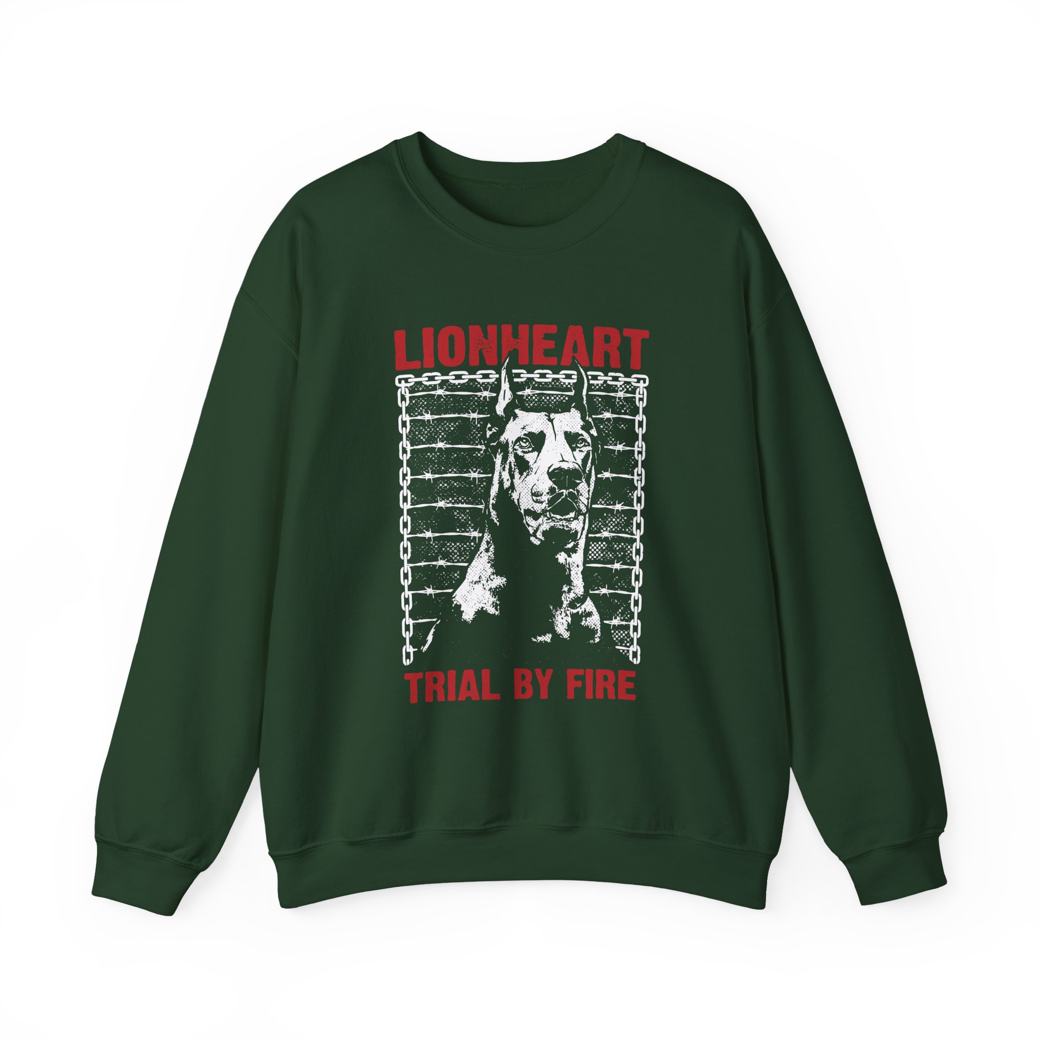 Lionheart "Doberman" Unisex Heavy Blendâ„¢ Crewneck Sweatshirt