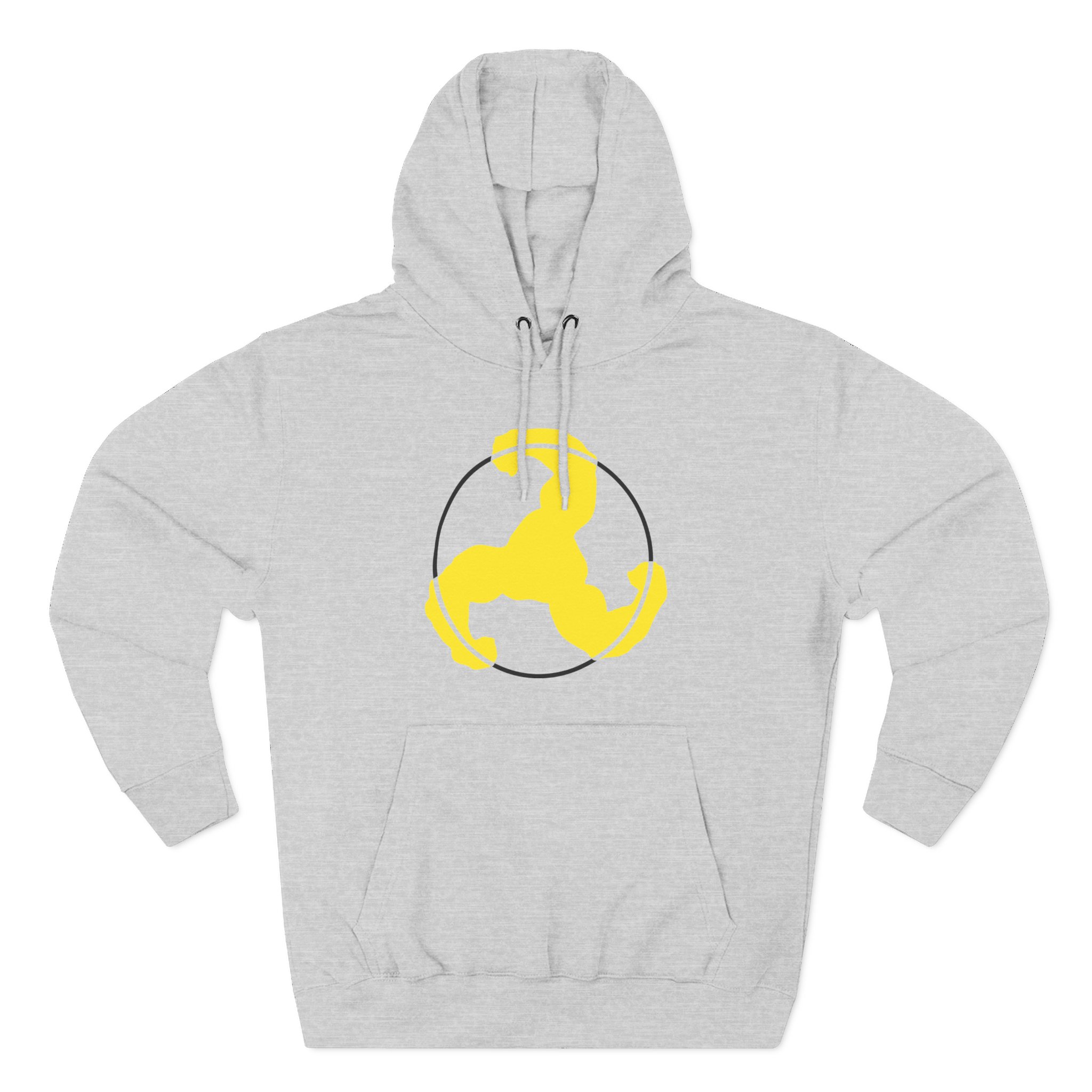 Bicep Logo Three-Panel Fleece Hoodie