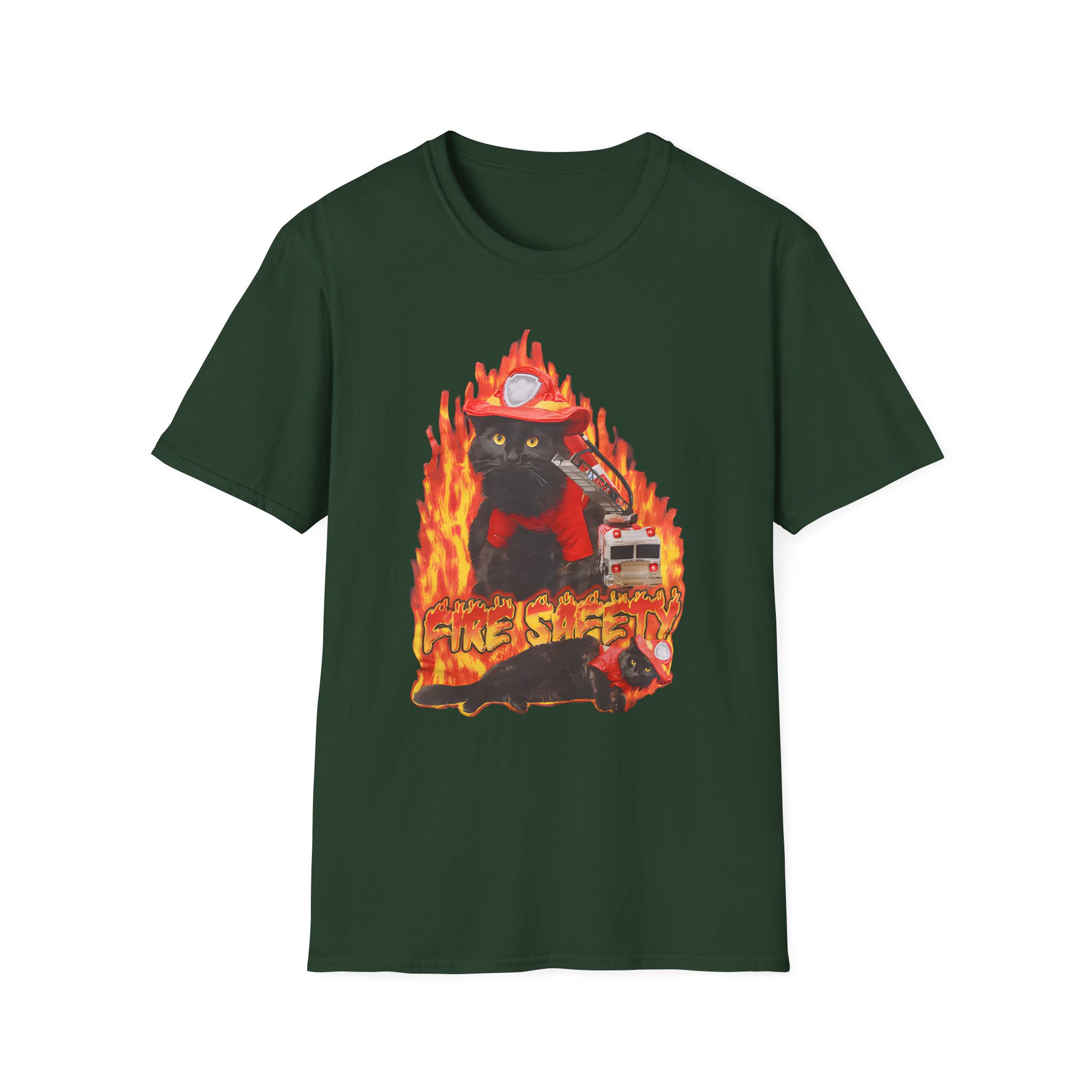 William Osman Fire Safety Unisex Softstyle T-Shirt