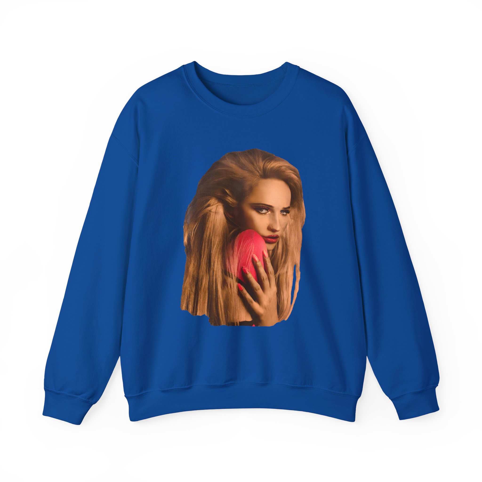 Kim Petras Glam Shot Unisex Heavy Blendâ„¢ Crewneck Sweatshirt