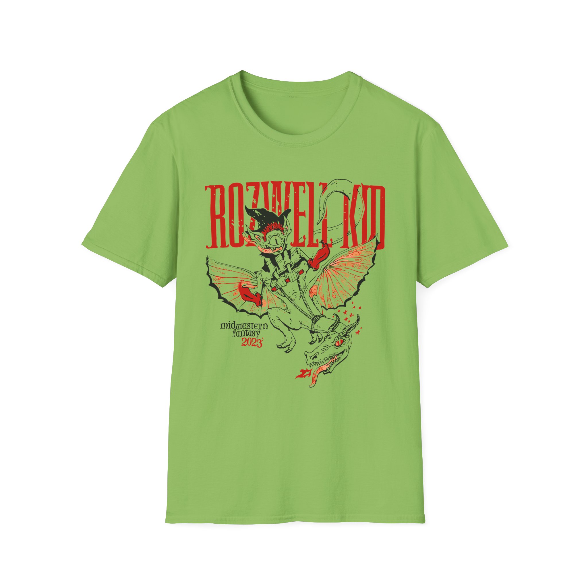 Rozwell Kid 2023 Midwestern Fantasy Tour Unisex Softstyle T-Shirt