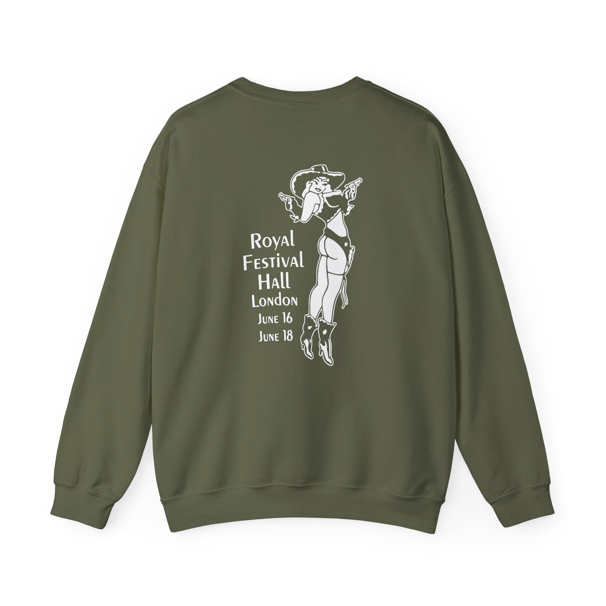 New York Dolls Lipstick Girl Unisex Heavy Blendâ„¢ Crewneck Sweatshirt