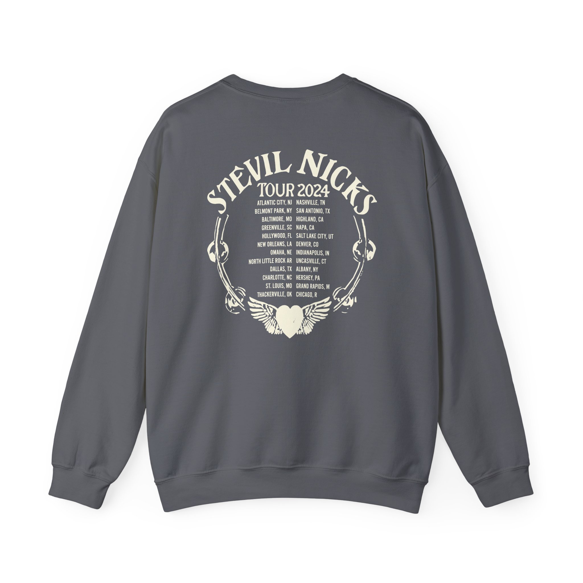 Stevie Nicks Tour Unisex Heavy Blendâ„¢ Crewneck Sweatshirt