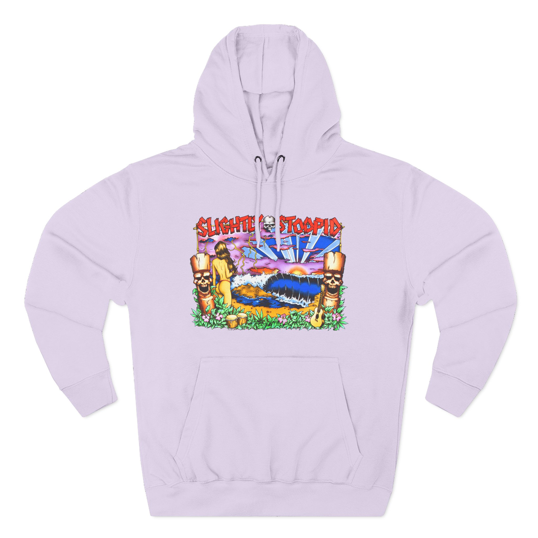 Slightly Stoopid Tiki Three-Panel Fleece Hoodie