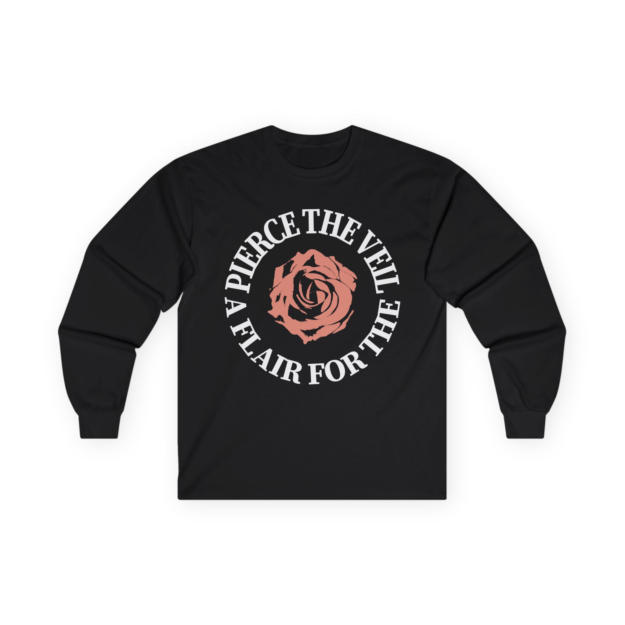 Pierce the Veil a Flair for the Dramatic Rose Unisex Ultra Cotton Long Sleeve Tee