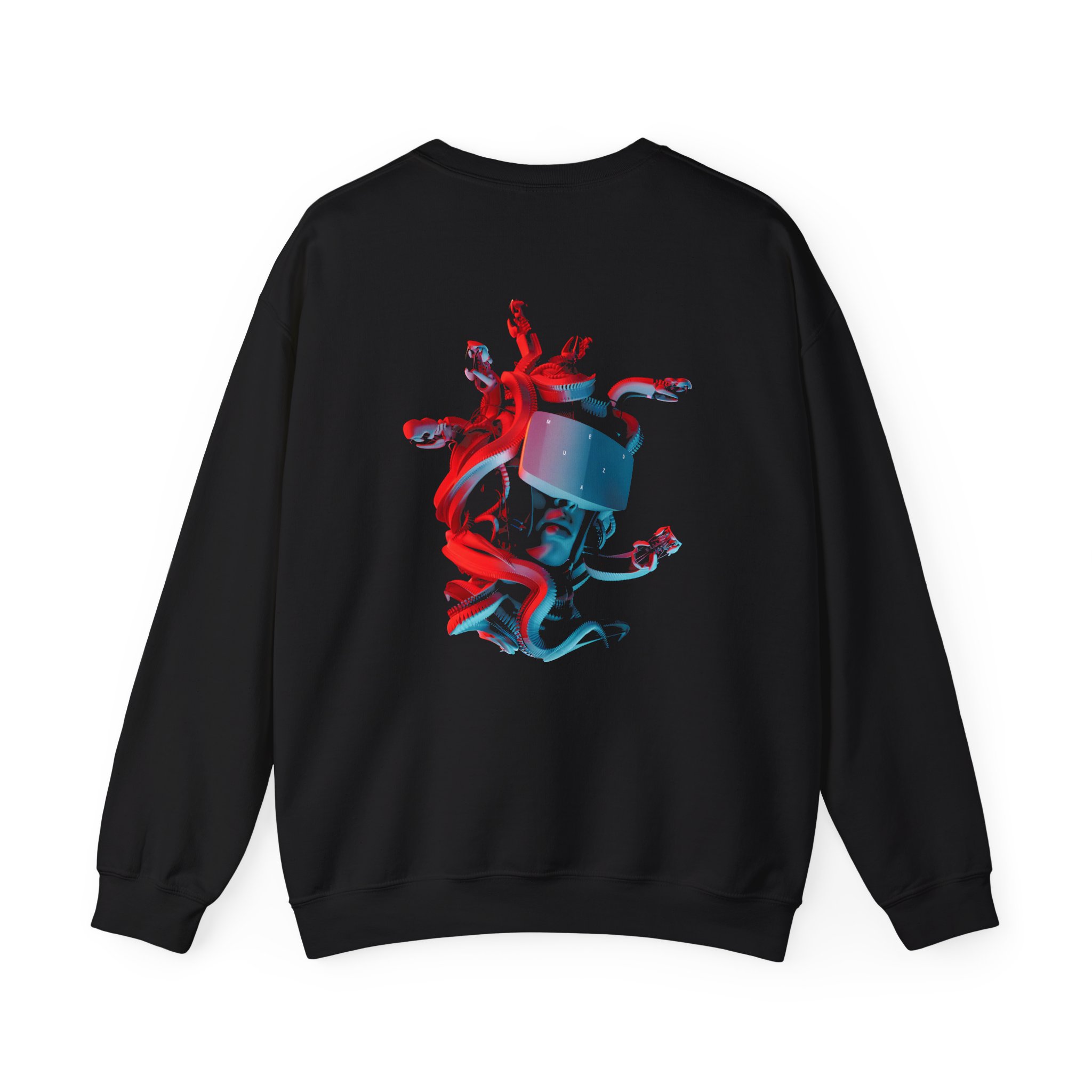 Meduza Multicolour Head Unisex Heavy Blendâ„¢ Crewneck Sweatshirt