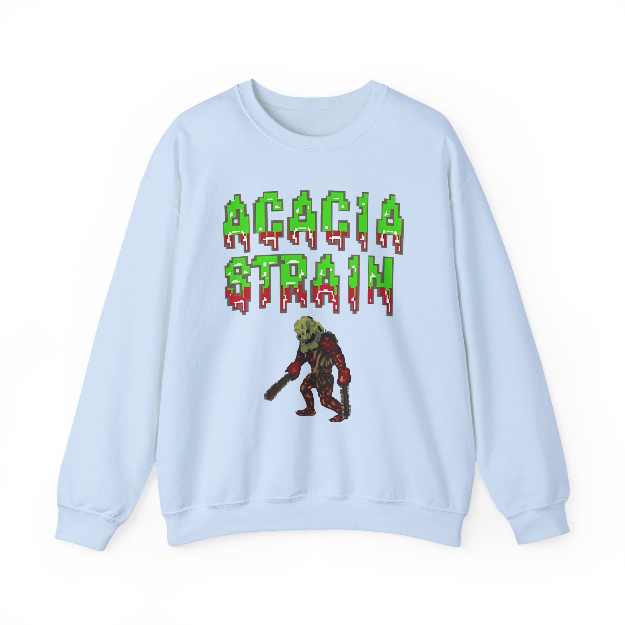 The Acacia Strain Splatterhouse Unisex Heavy Blendâ„¢ Crewneck Sweatshirt