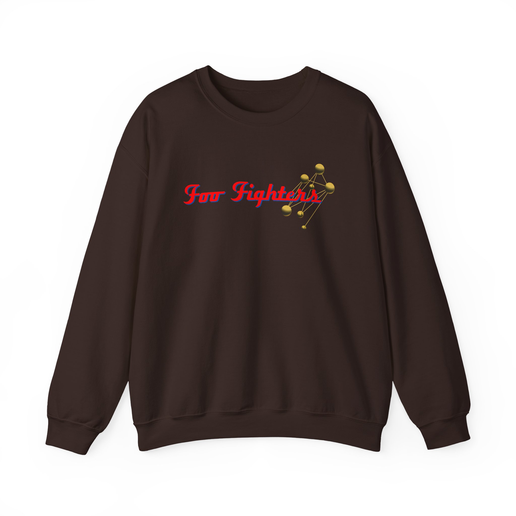Foo Fighters Molecules Unisex Heavy Blendâ„¢ Crewneck Sweatshirt