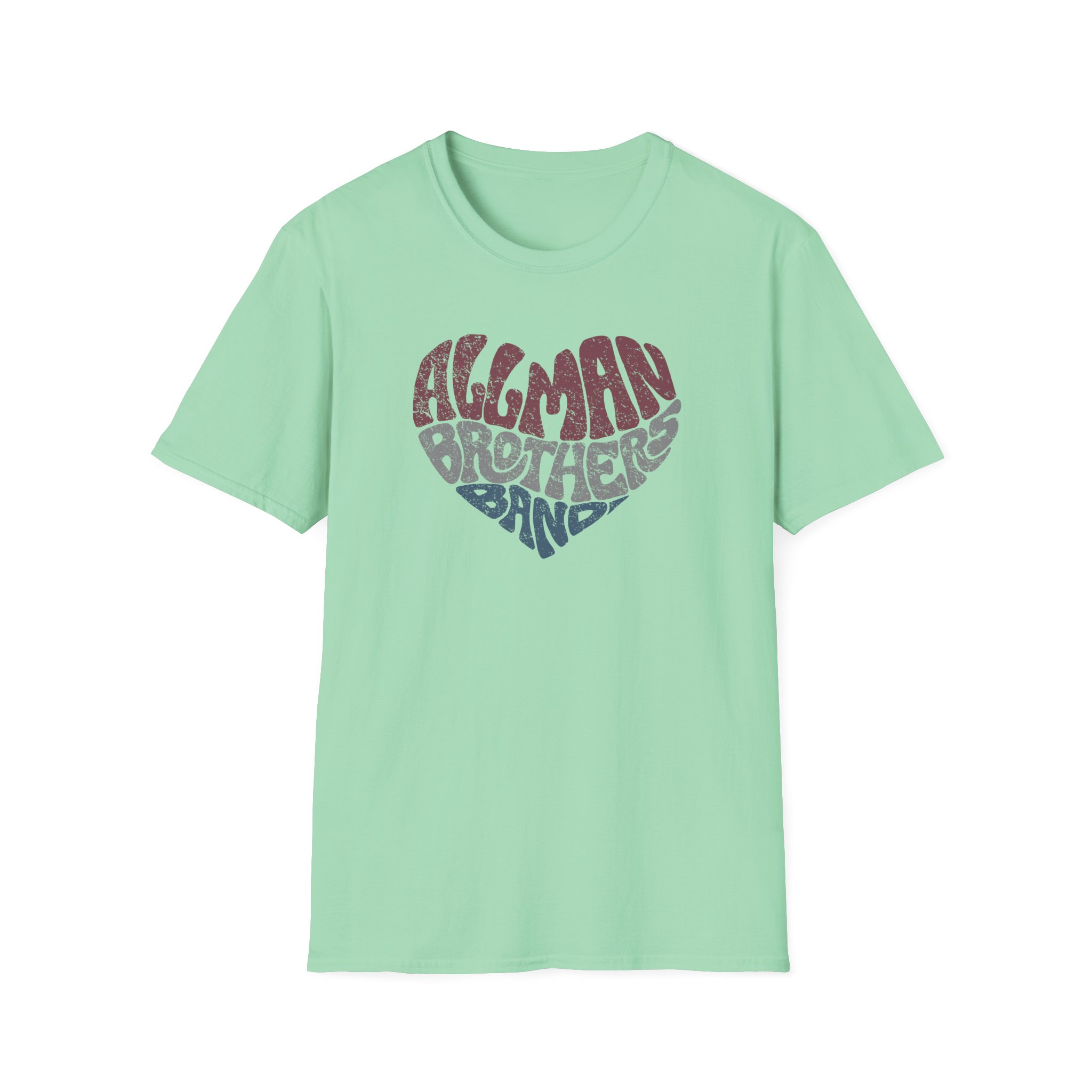 The Allman Brothers Heart Unisex Softstyle T-Shirt