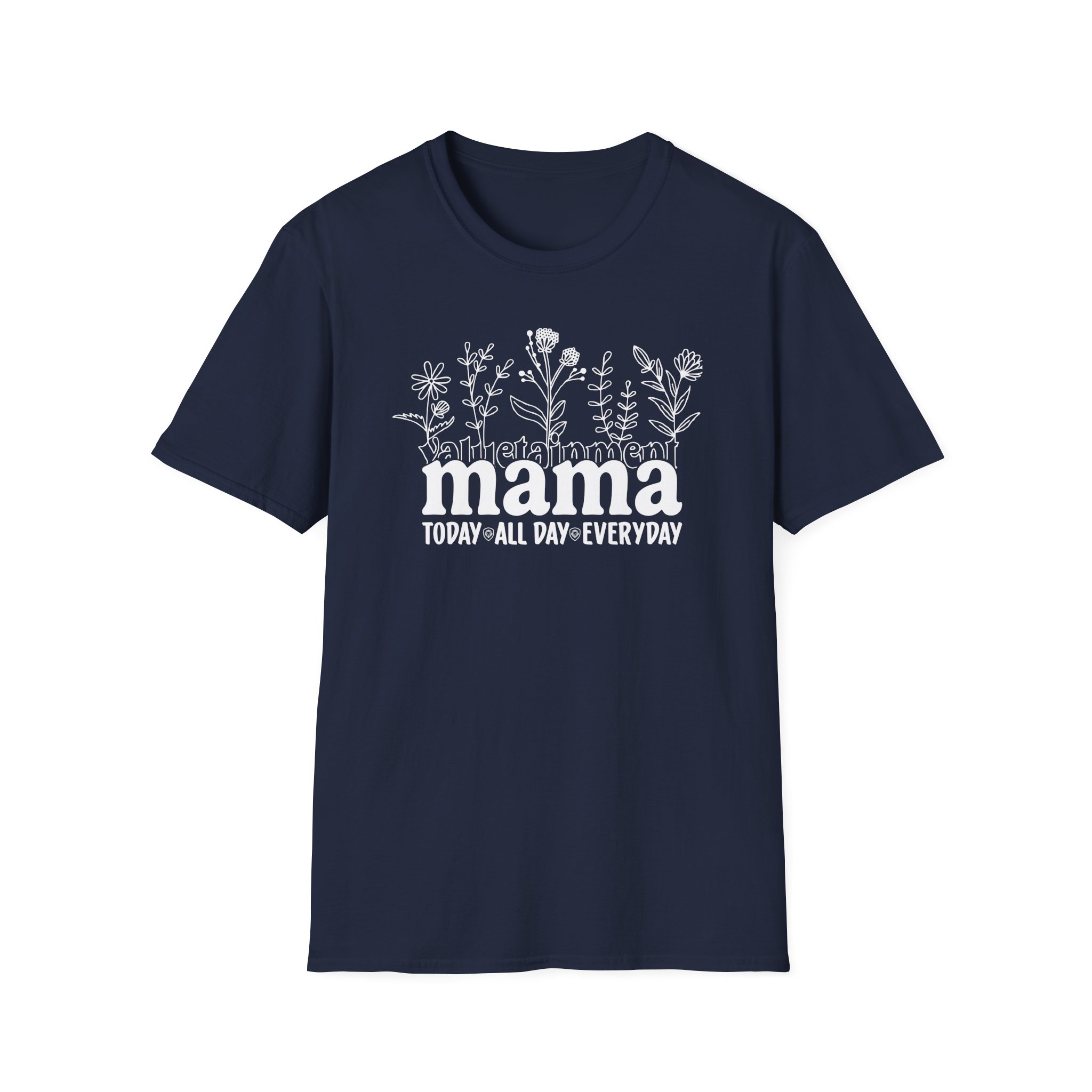 Valuetainment Future Looks Bright Lilac Everyday Vt Mama Unisex Softstyle T-Shirt