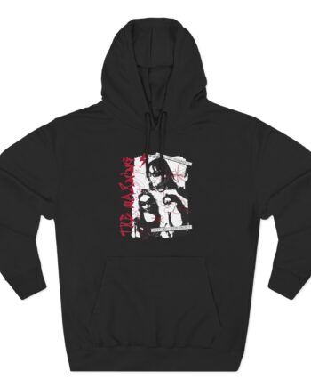 The Warning Silence Three-Panel Fleece Hoodie