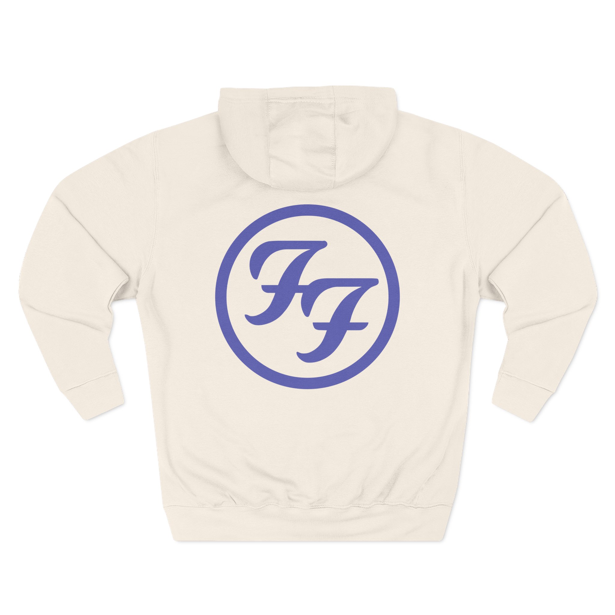 Foo Fighters Ff Lion Three-Panel Fleece Hoodie