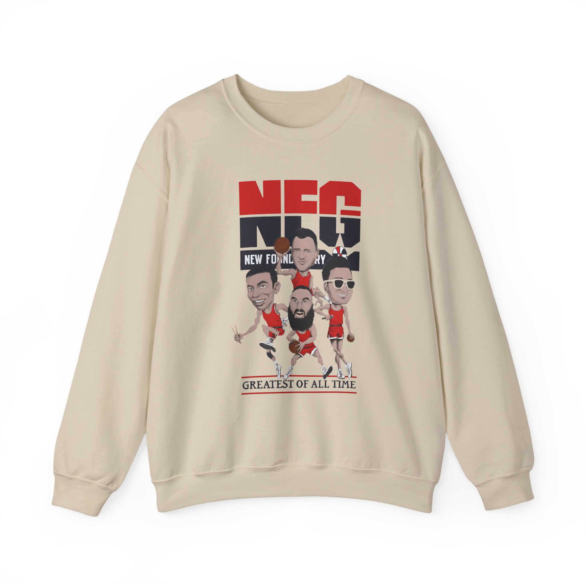 New Found Glory Basketball Unisex Heavy Blendâ„¢ Crewneck Sweatshirt