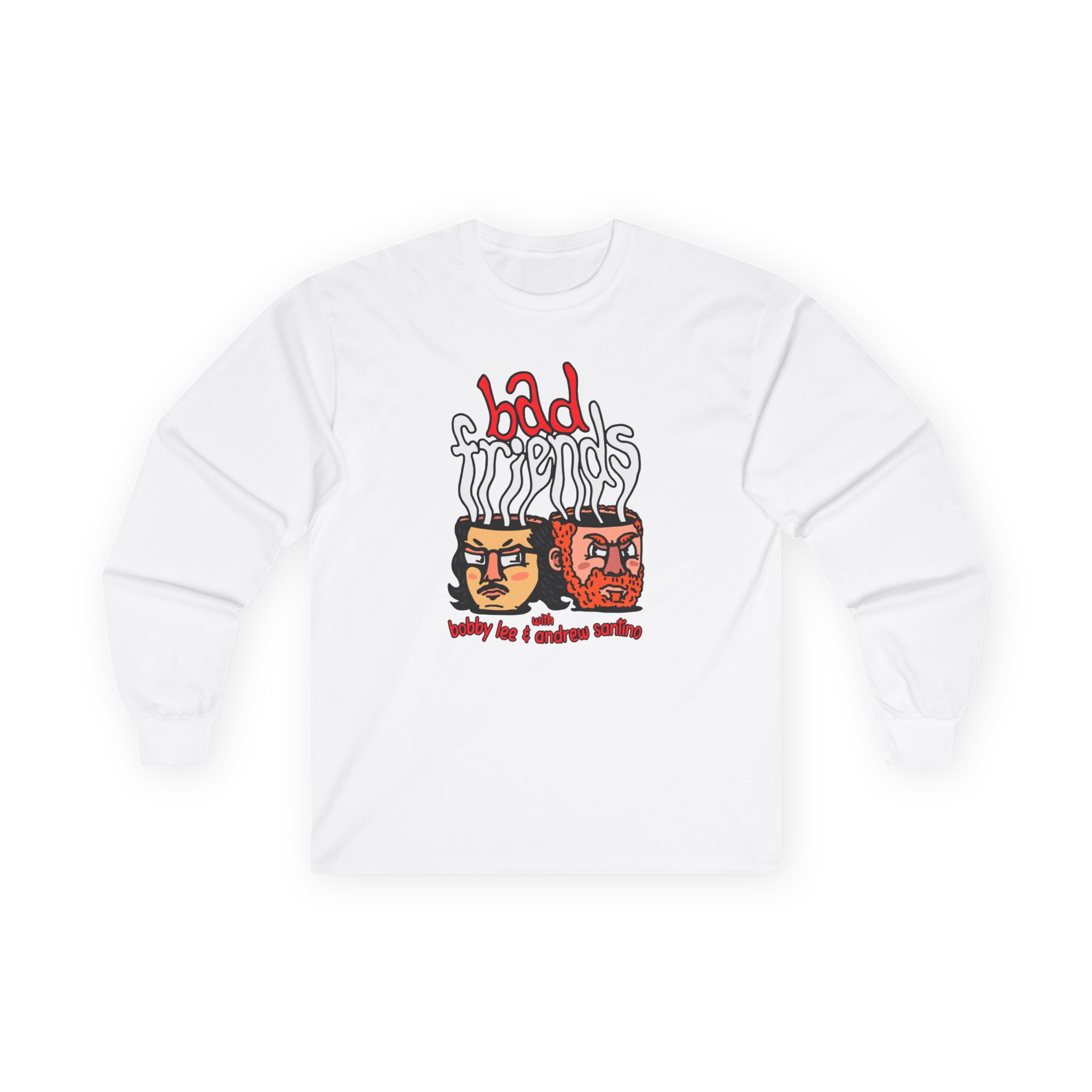 Bad Friends Mugheads Unisex Ultra Cotton Long Sleeve Tee