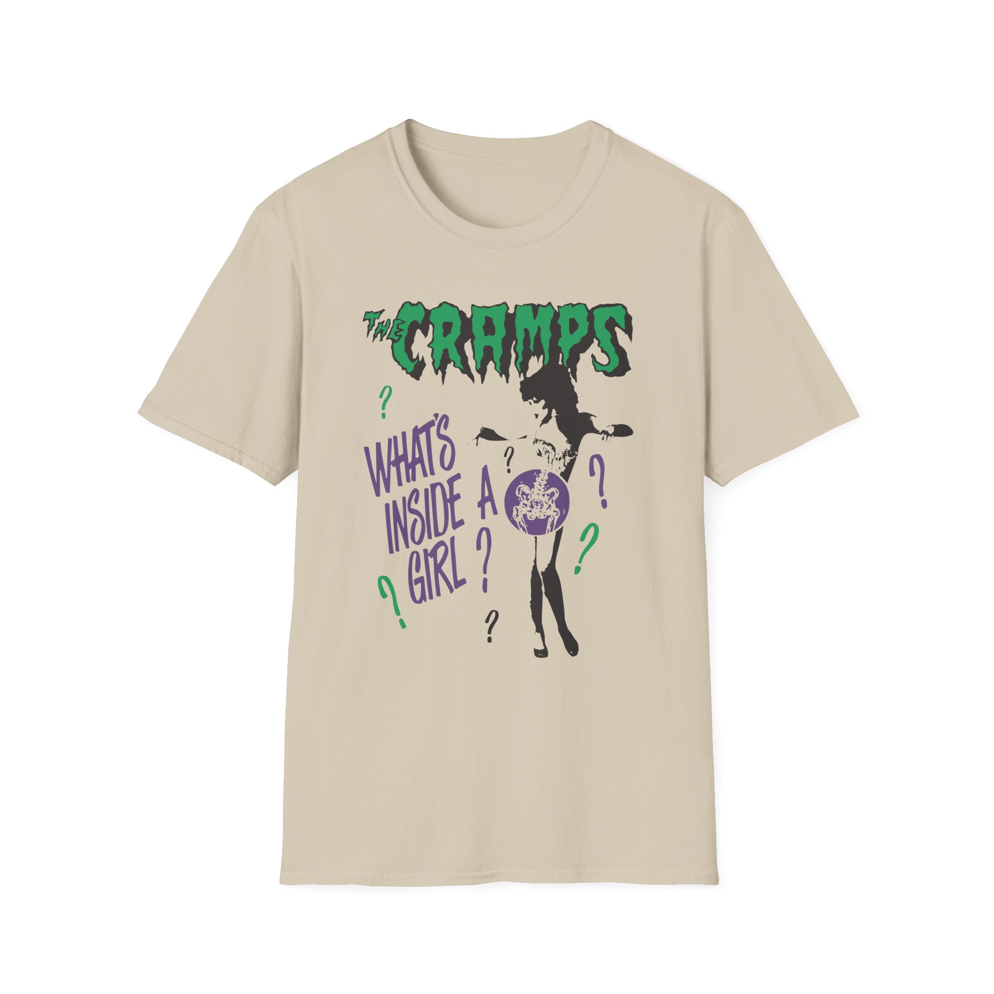 The Cramps What's Inside a Girl Unisex Softstyle T-Shirt