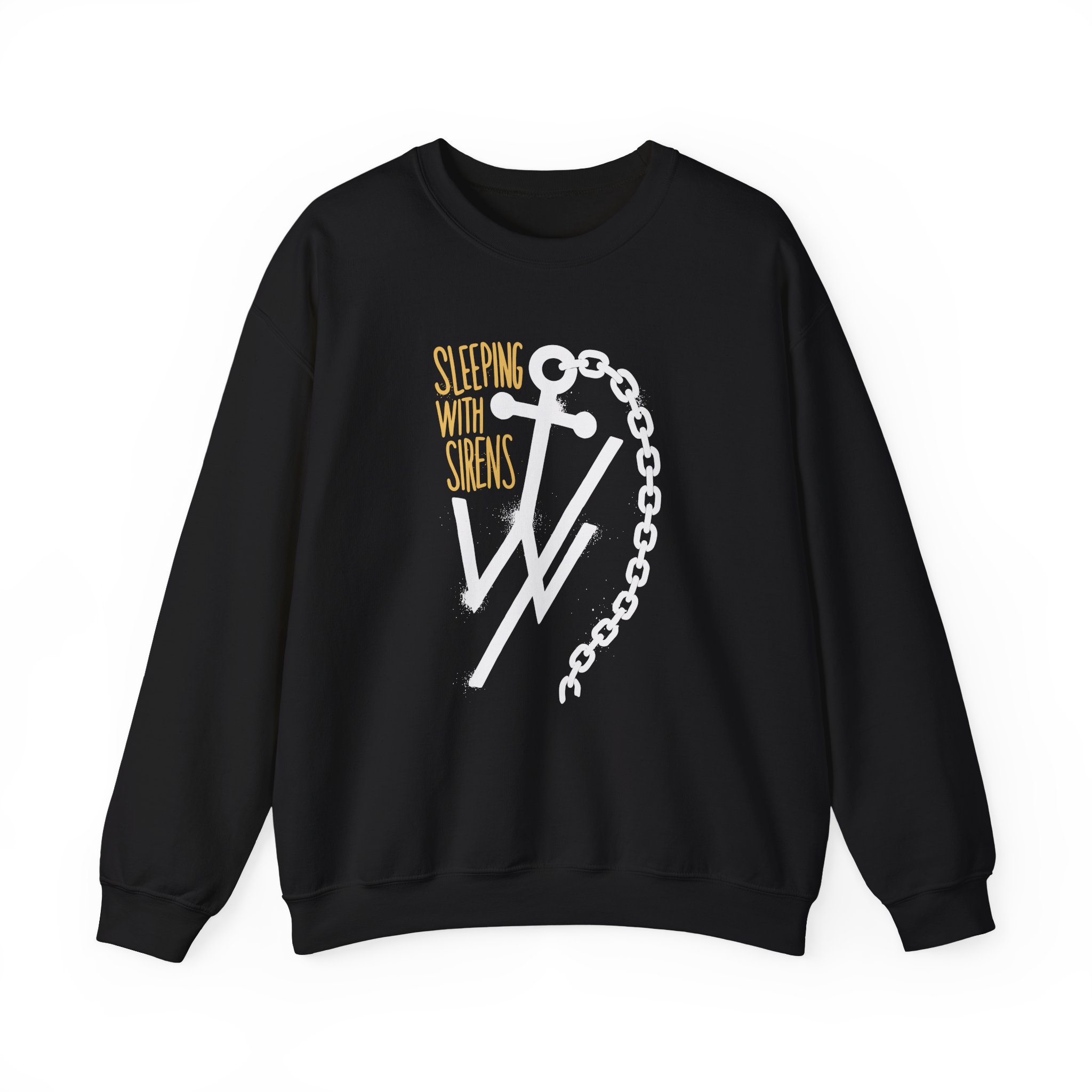 Sleeping With Sirens Anchor Chain Unisex Heavy Blendâ„¢ Crewneck Sweatshirt